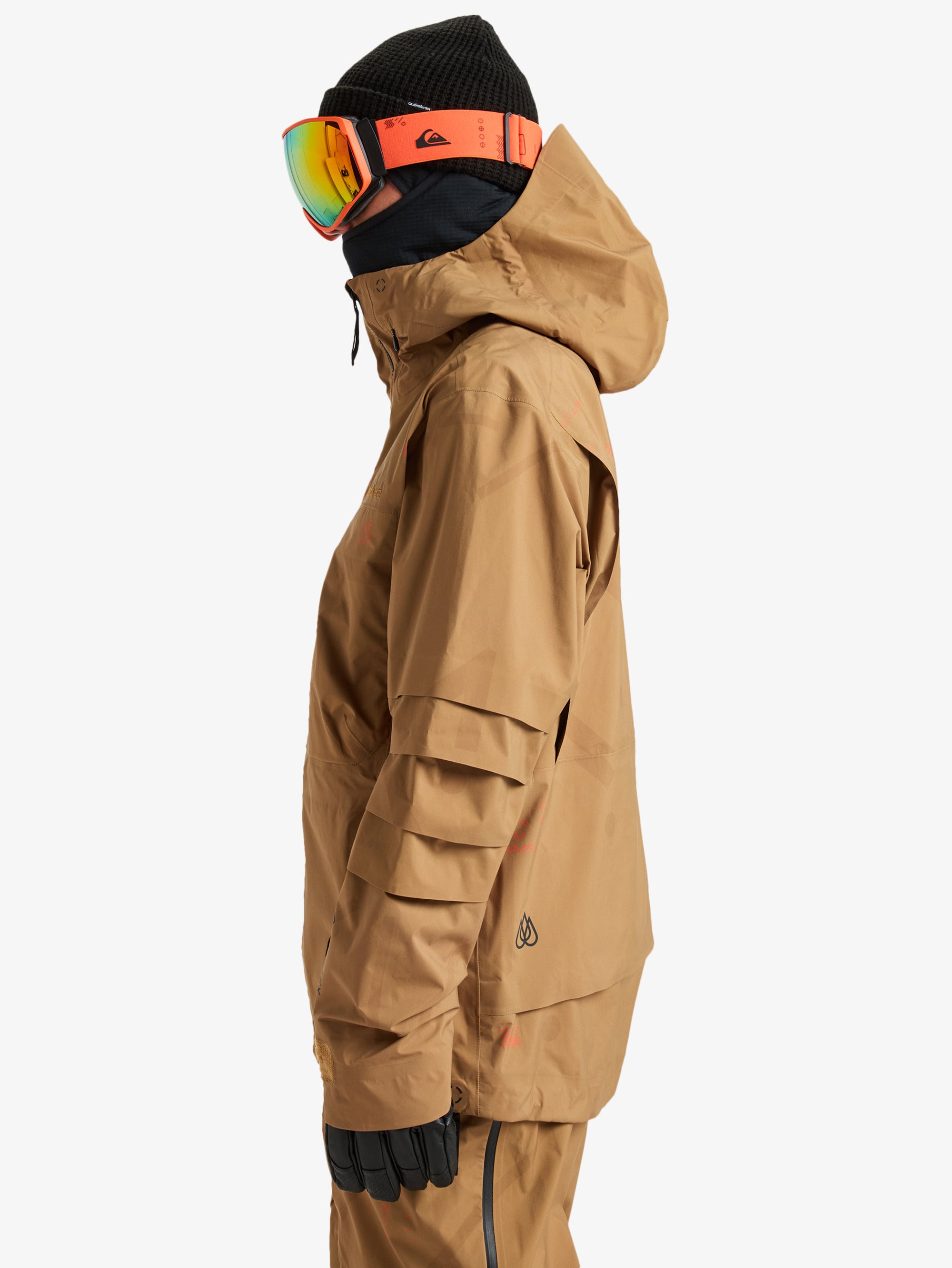 QUIKSILVER Travis Rice スノーボードジャケット Sサイズ Quiksilver Travis Rice Stretch Snow Jacket