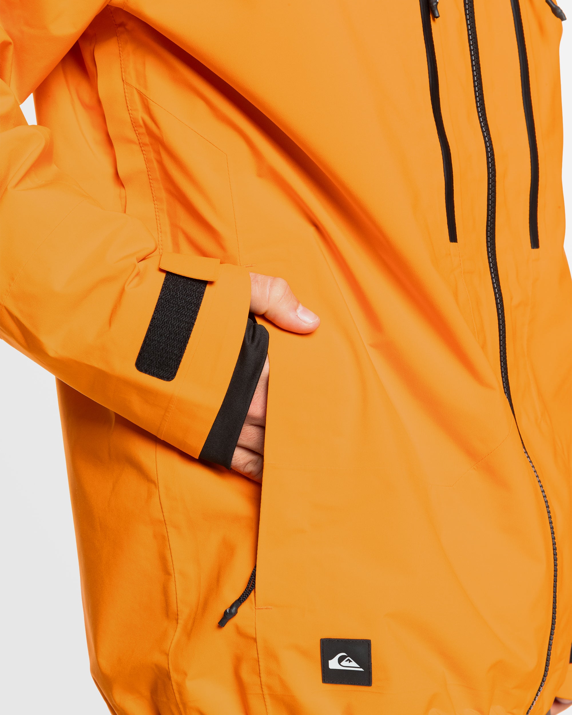 新品QUIKSILVER PRO PATH GORE-TEX 2L M オレンジ Quiksilver (クイックシルバー) スノーボードウェア(ジャケット