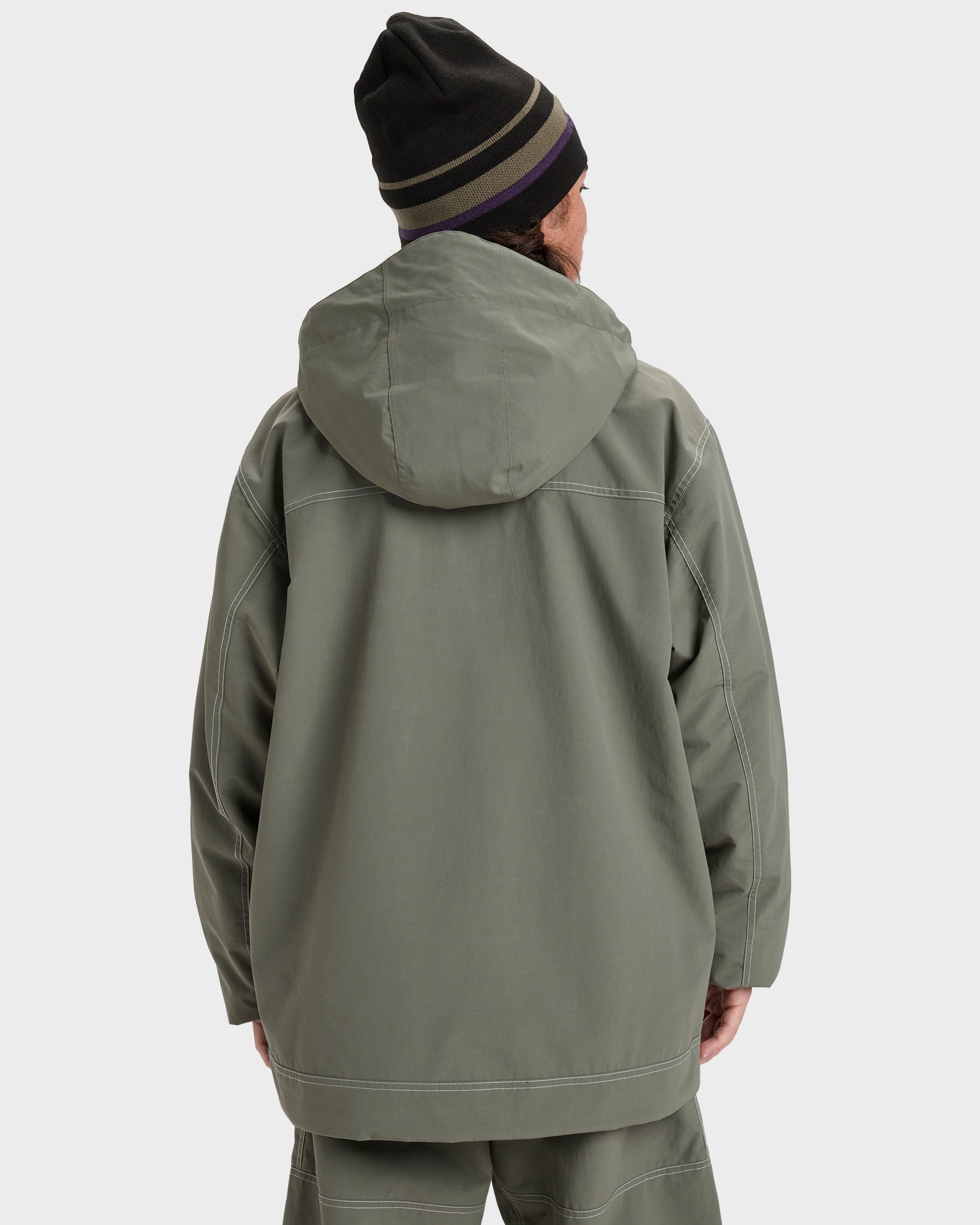 Mens Live Wire Snow Jacket – Dusty Olive – Quiksilver AU