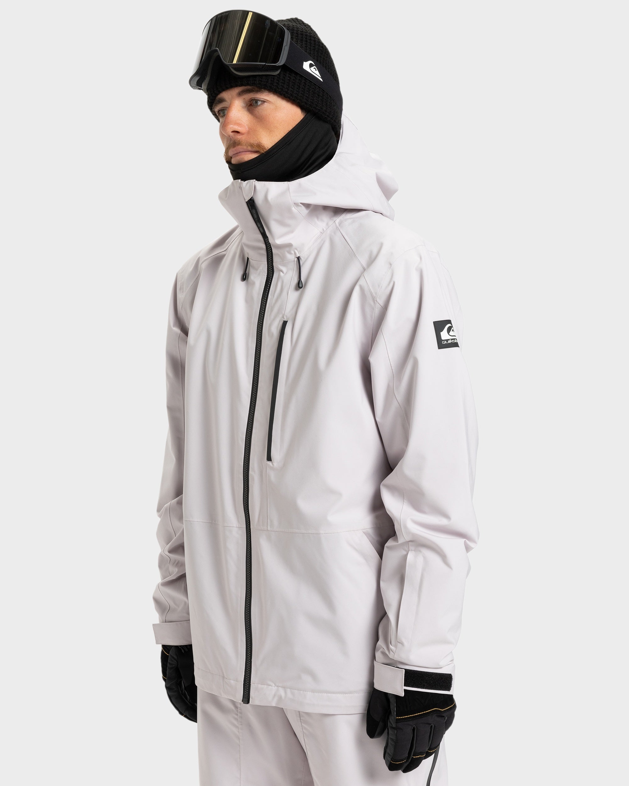 Mens Muldrow 20K Snow Jacket – Lilac Marble – Quiksilver AU