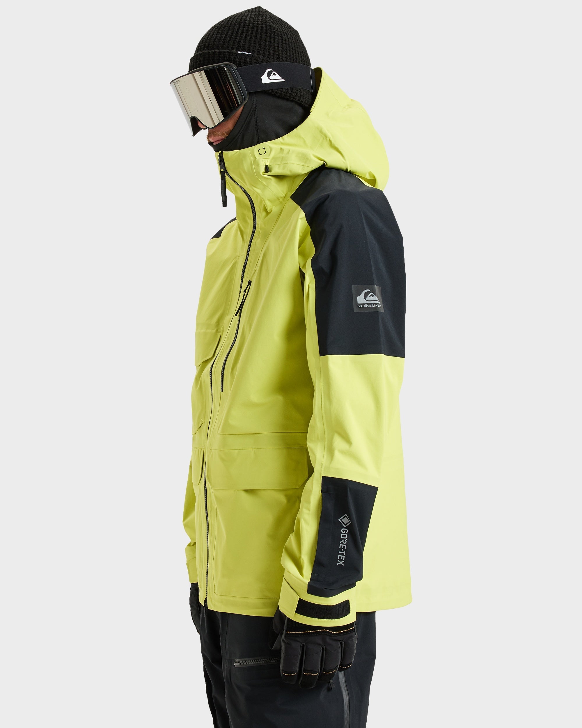 Mens Highline Pro 3L Gore-Tex Snow Jacket – Quiksilver