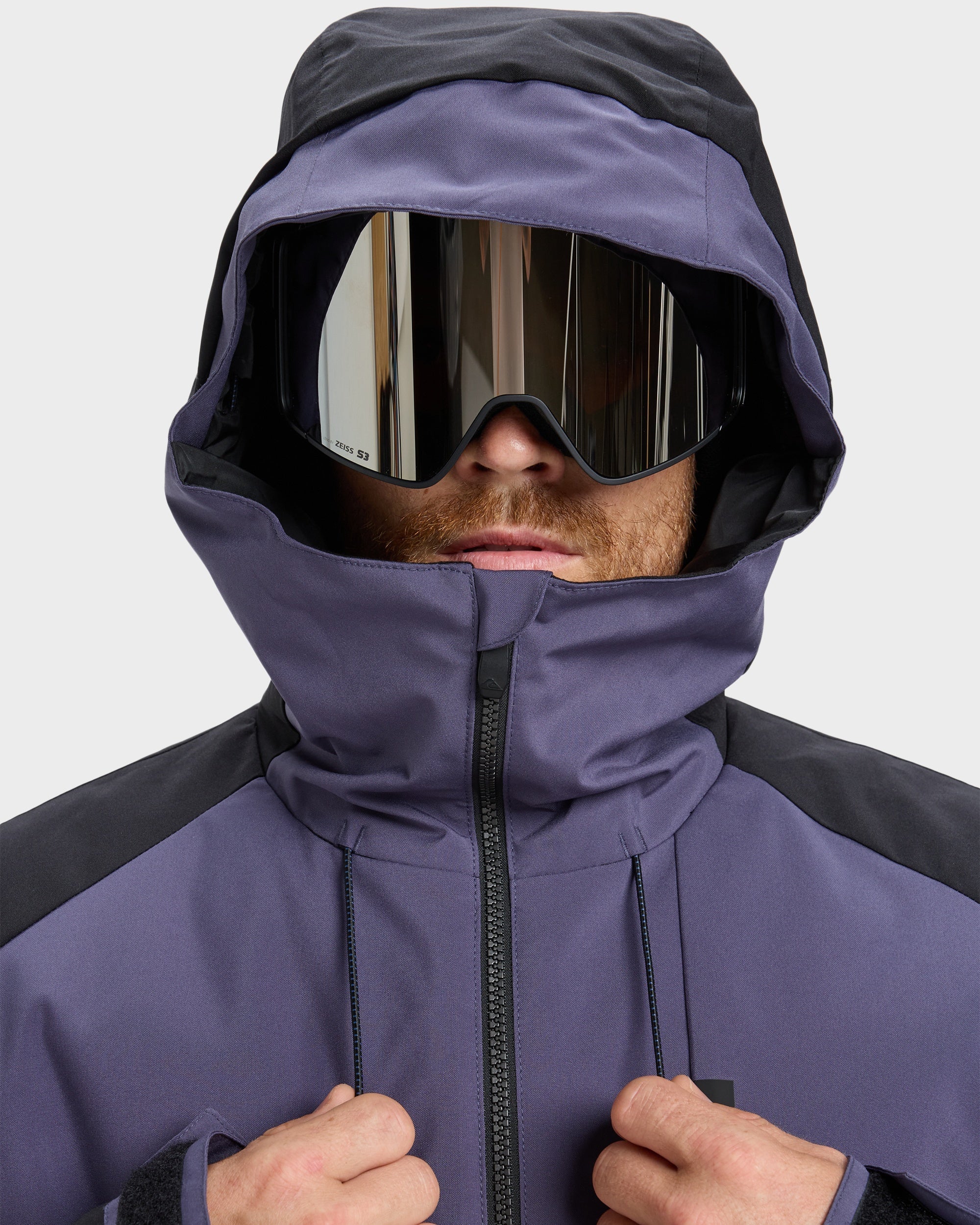 Mens Mission Block Snow Jacket