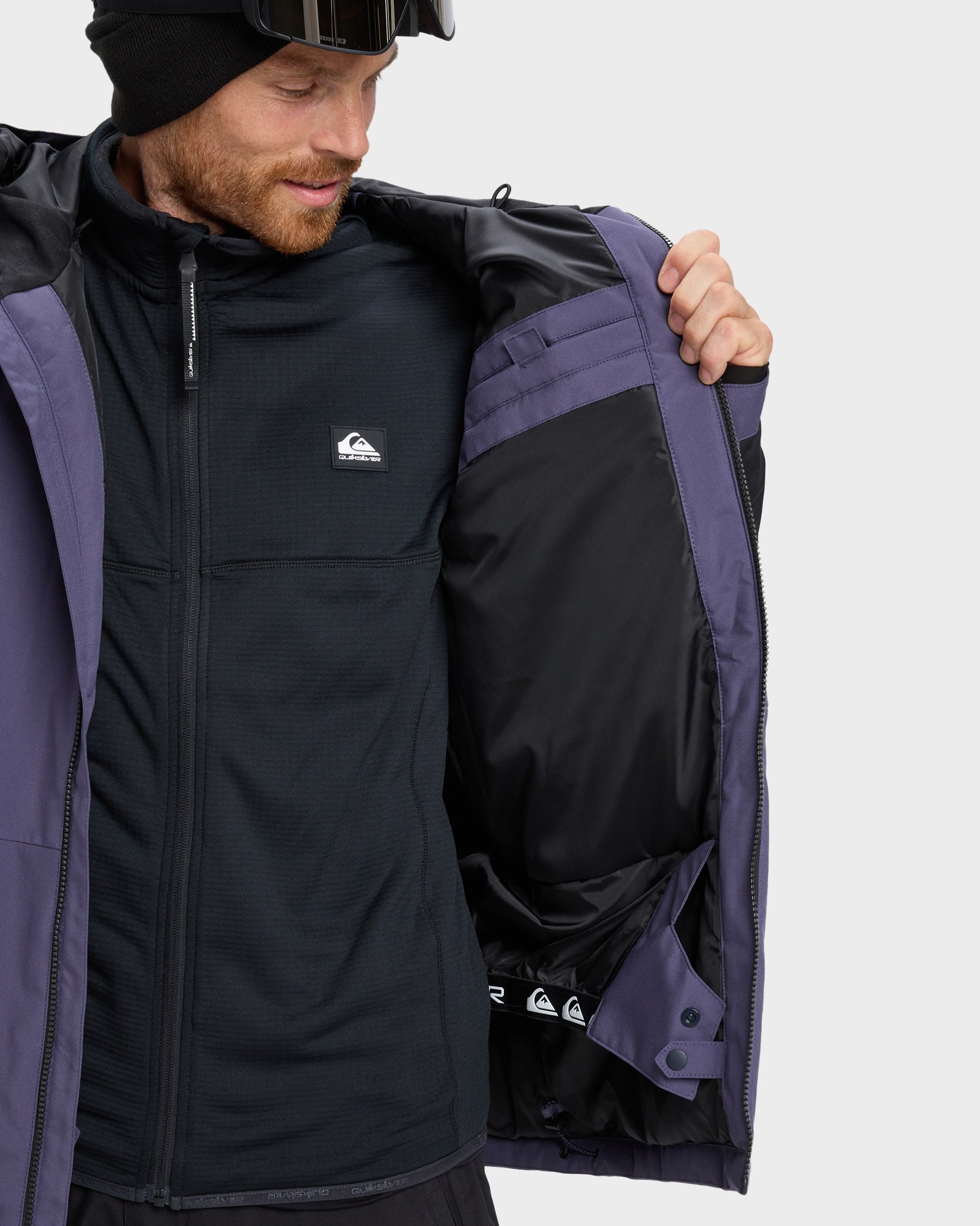 Mens Mission Block Snow Jacket
