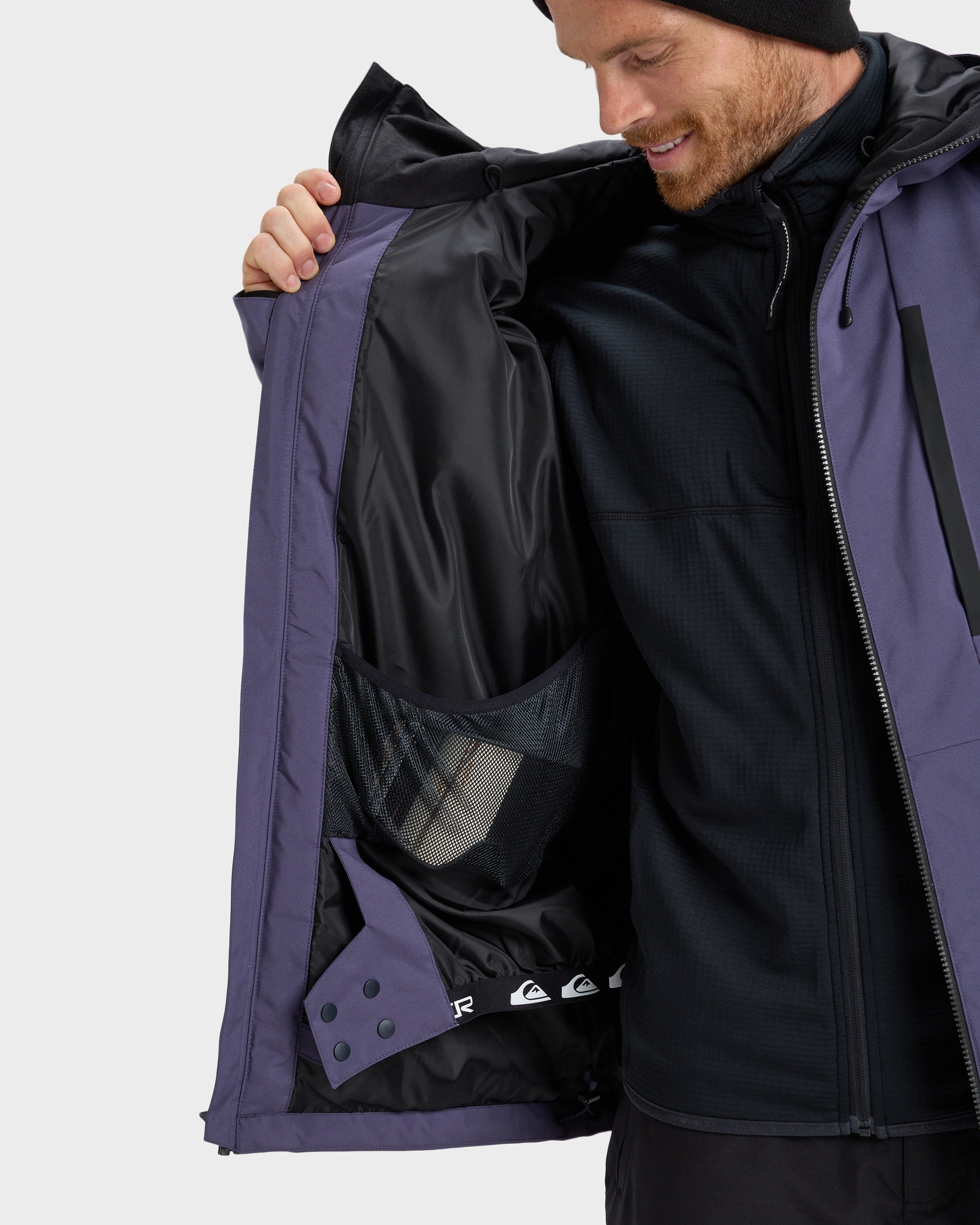 Mens Mission Block Snow Jacket