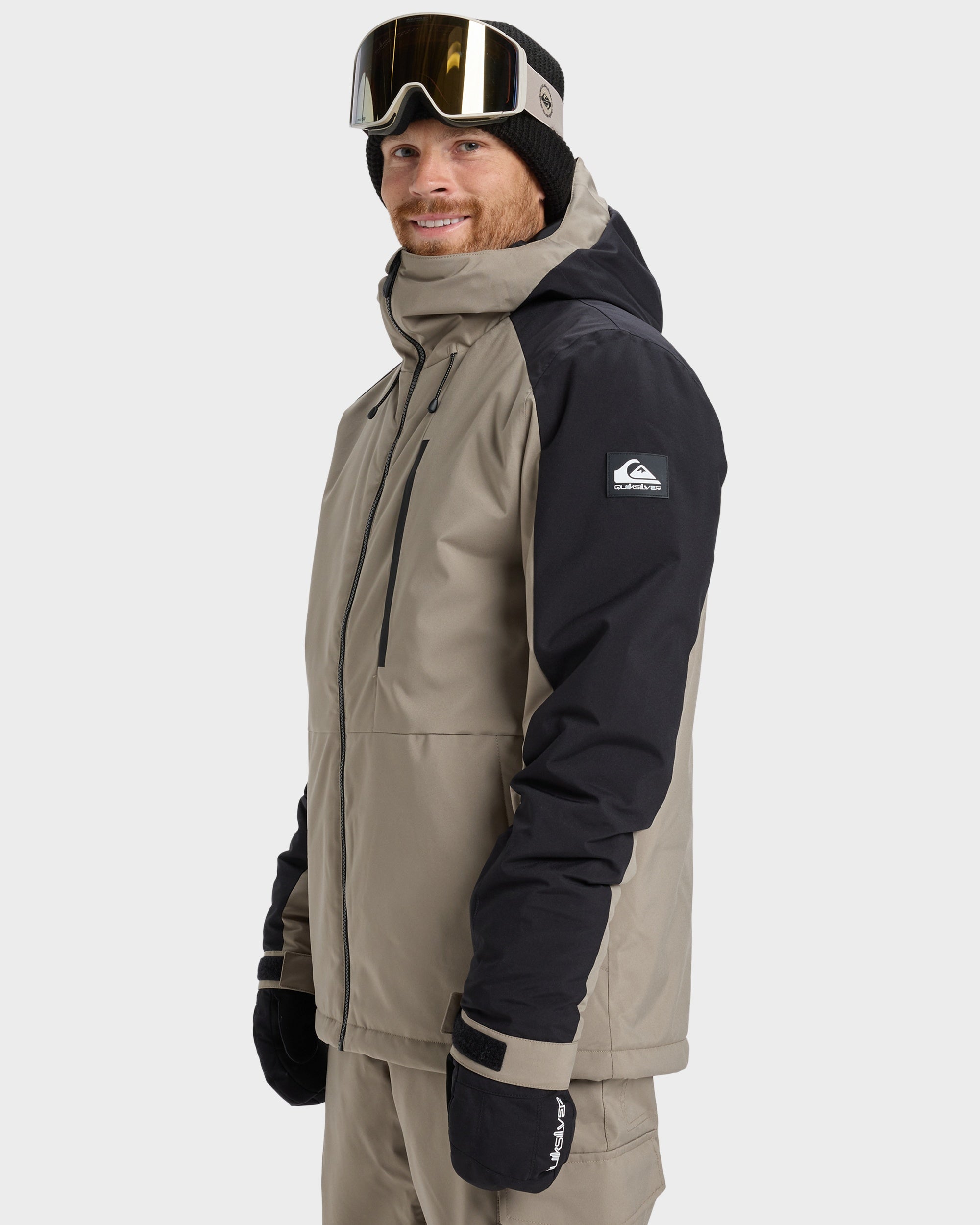 Mens Mission Block Snow Jacket – Quiksilver