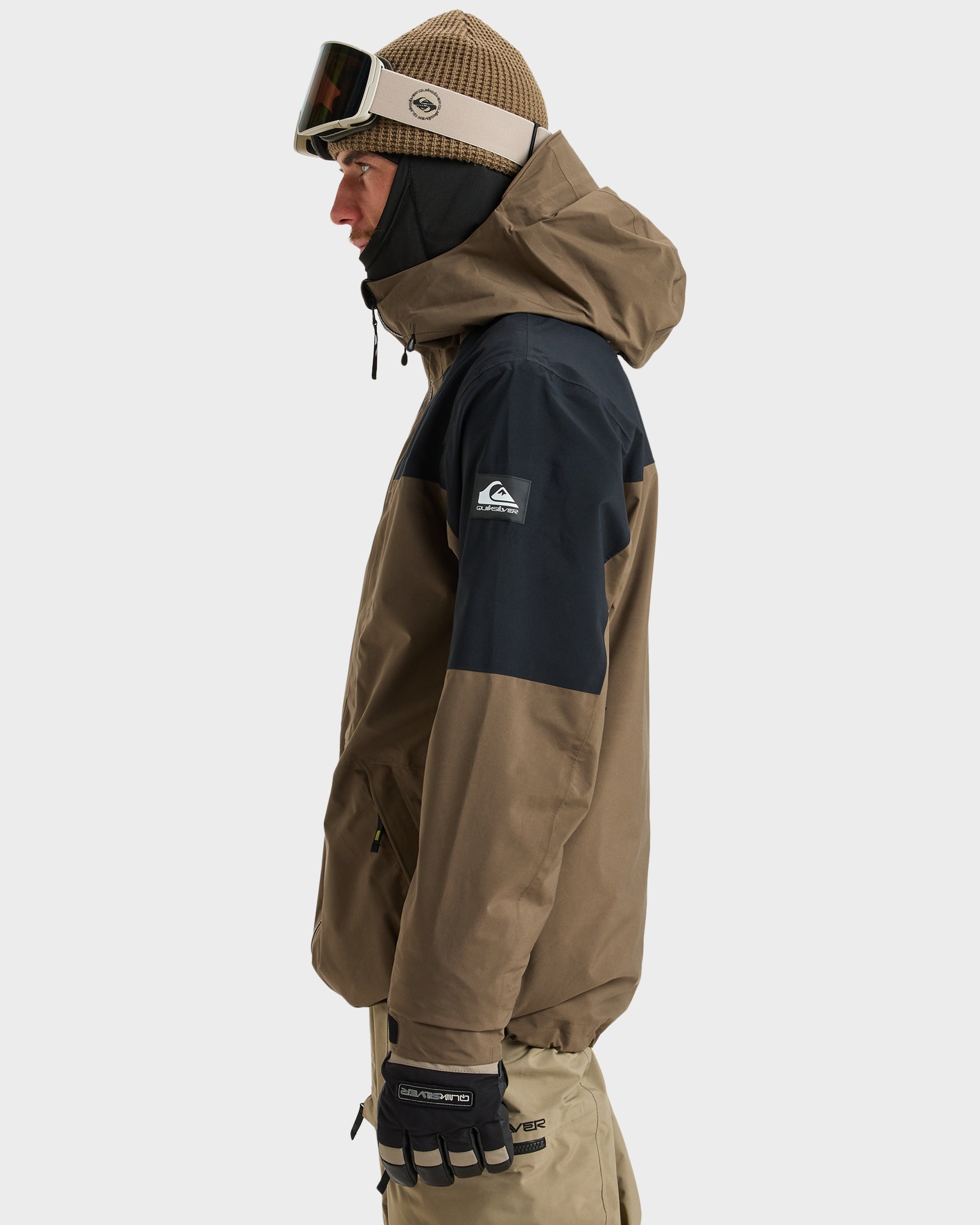 Mens Forever Stretch Gore-Tex Snow Jacket – Canteen – Quiksilver AU