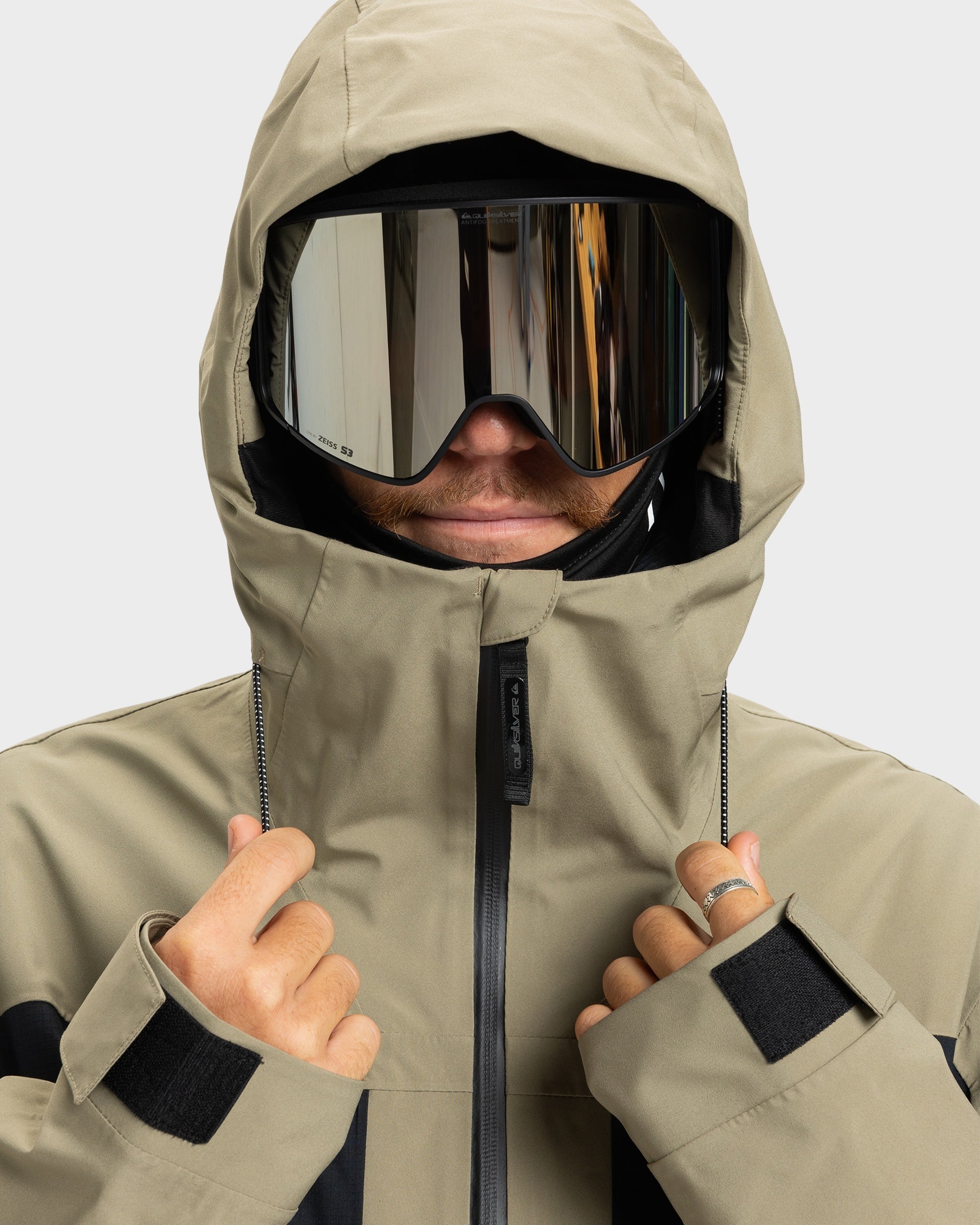 Mens Ultralight Stretch 20K Snow Jacket – Fallen Rock – Quiksilver AU