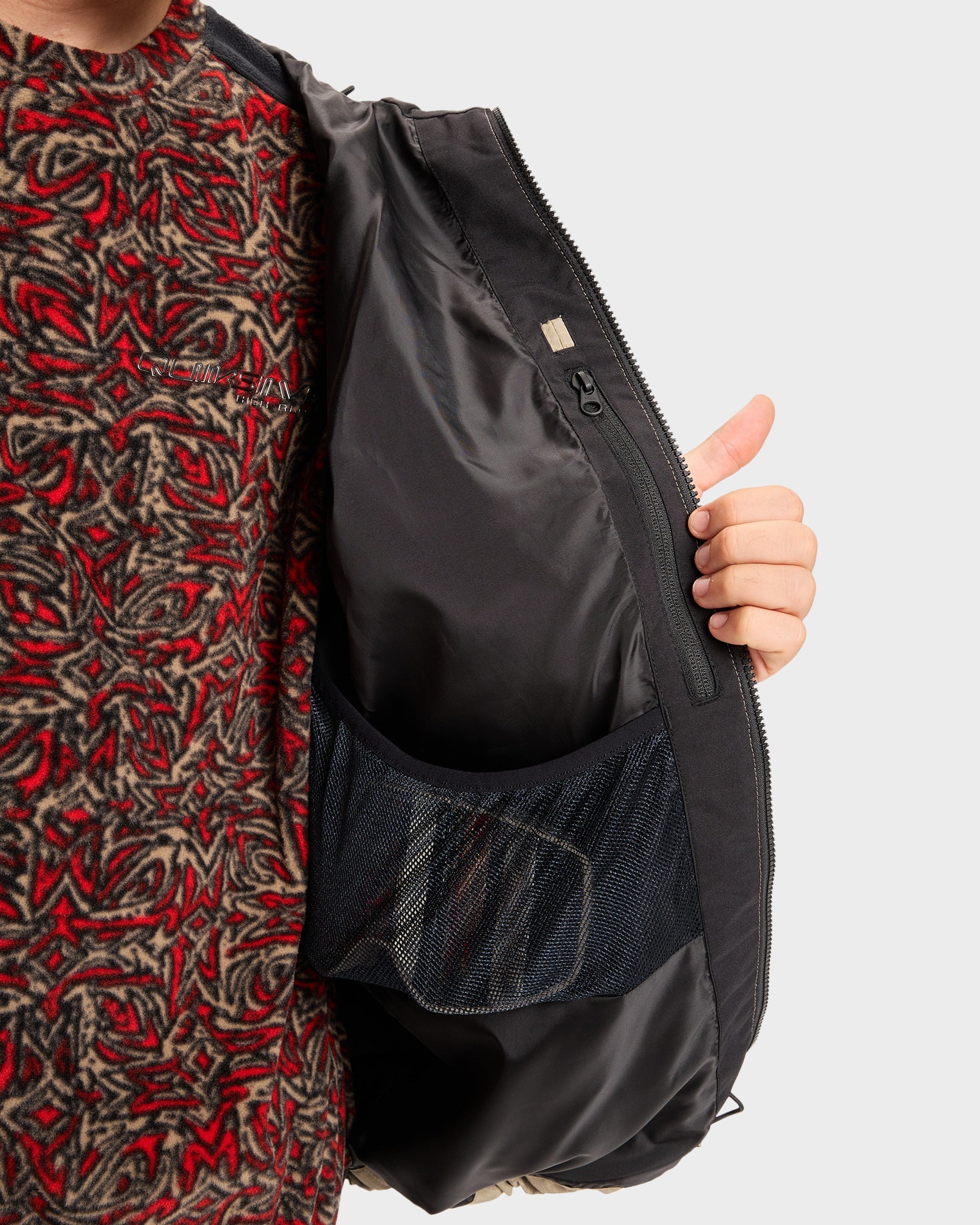 Mens High In The Hood Snow Jacket