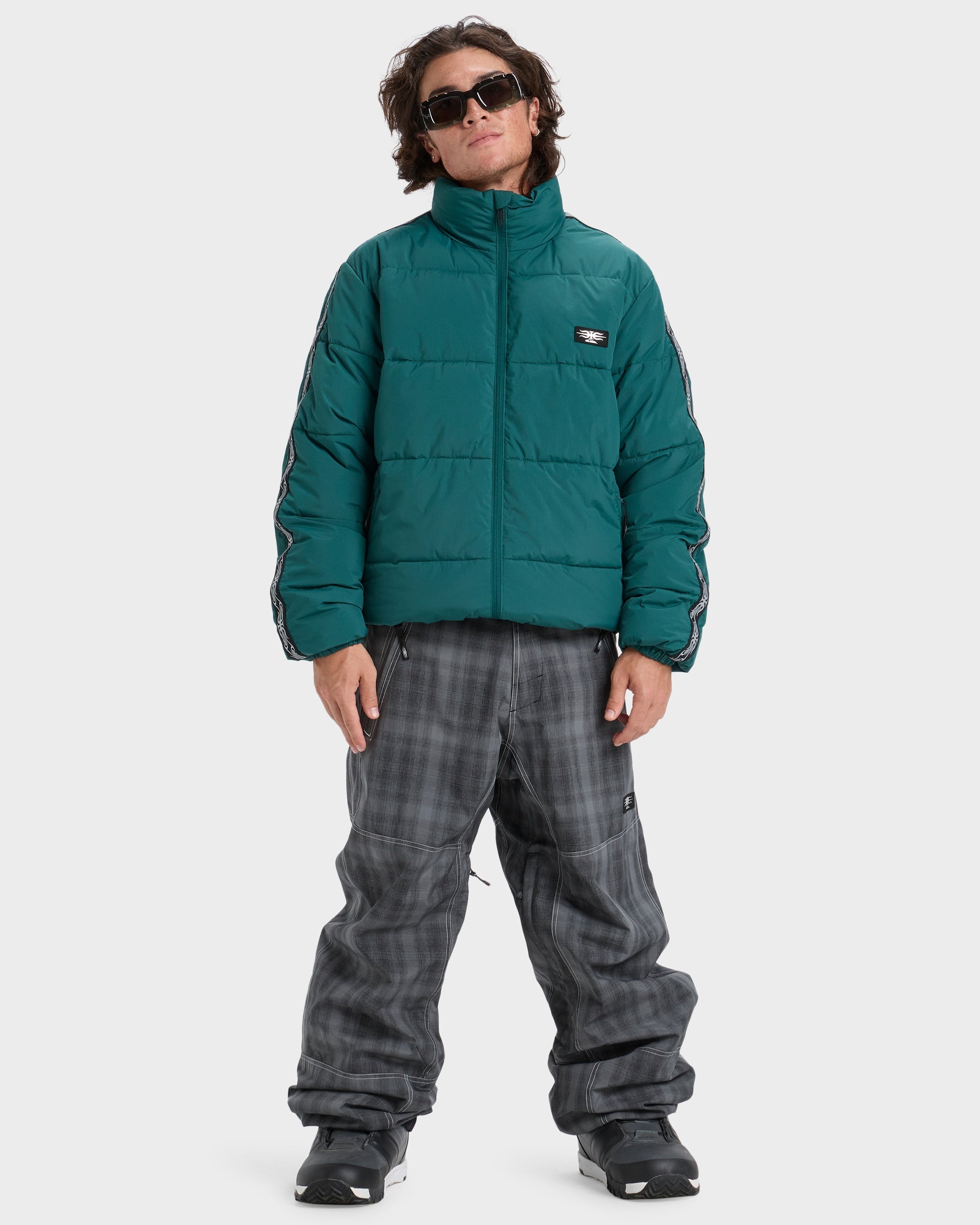 Mens Puff The Dragon Snow Jacket – Botanical Garden – Quiksilver AU