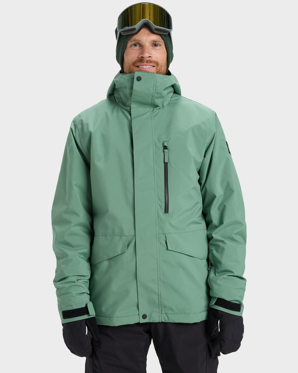 Mens Mission Solid Snow Jacket