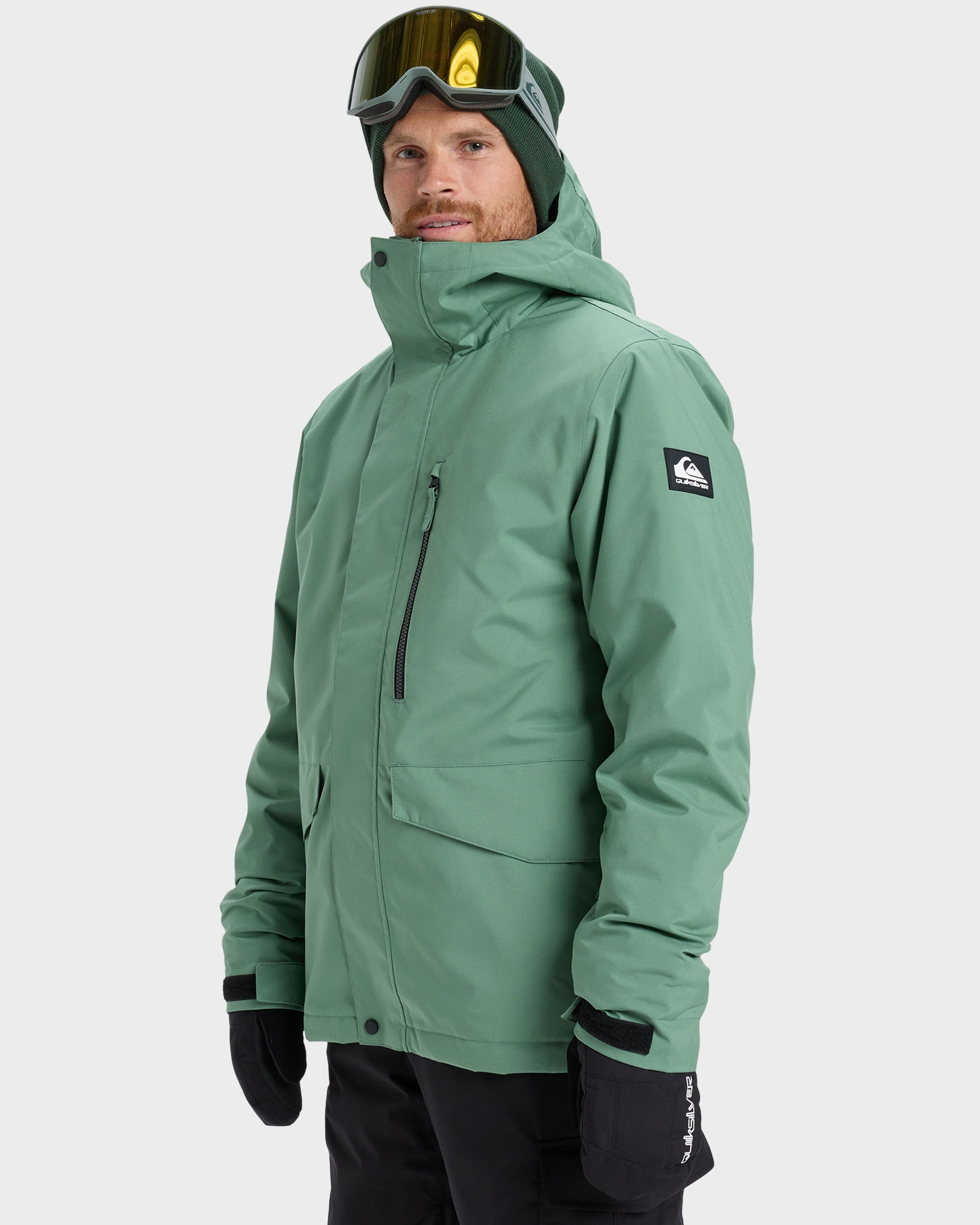 Mens Mission Solid Snow Jacket