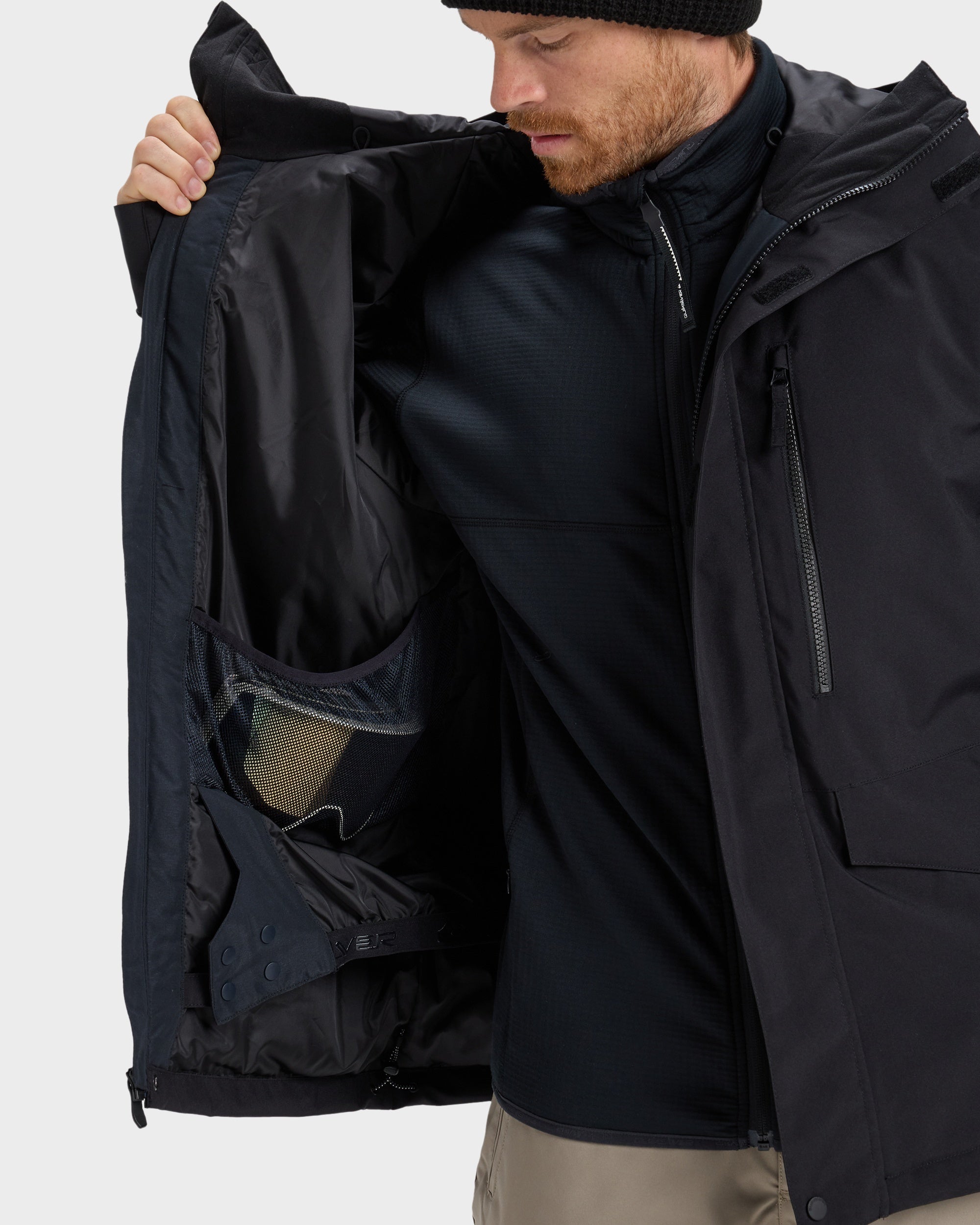 Mens Mission Solid Snow Jacket – Quiksilver