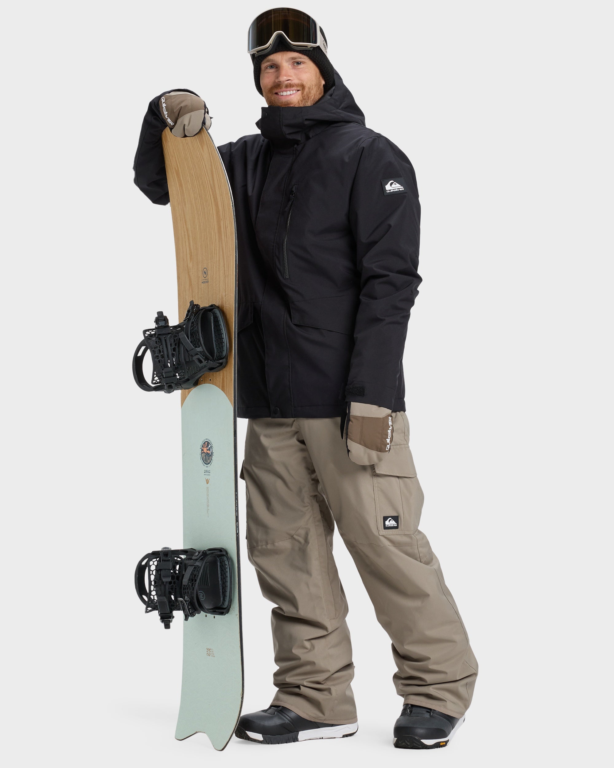 Mens Mission Solid Snow Jacket