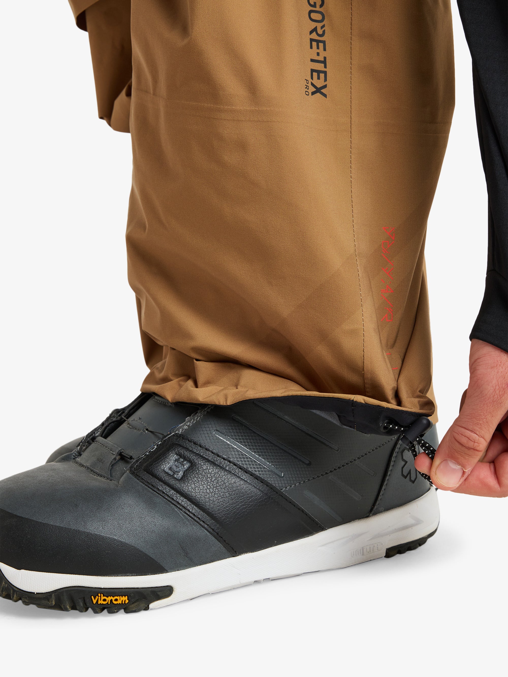 Mens Travis Rice Gore-Tex Pro Bib Snow Pant – Tr Bone Brown
