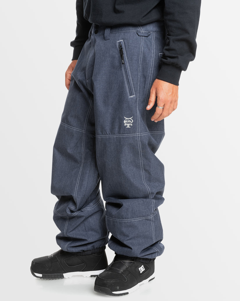 Denim Men's Overall Snowboard Pants Men's John Snow Trekker