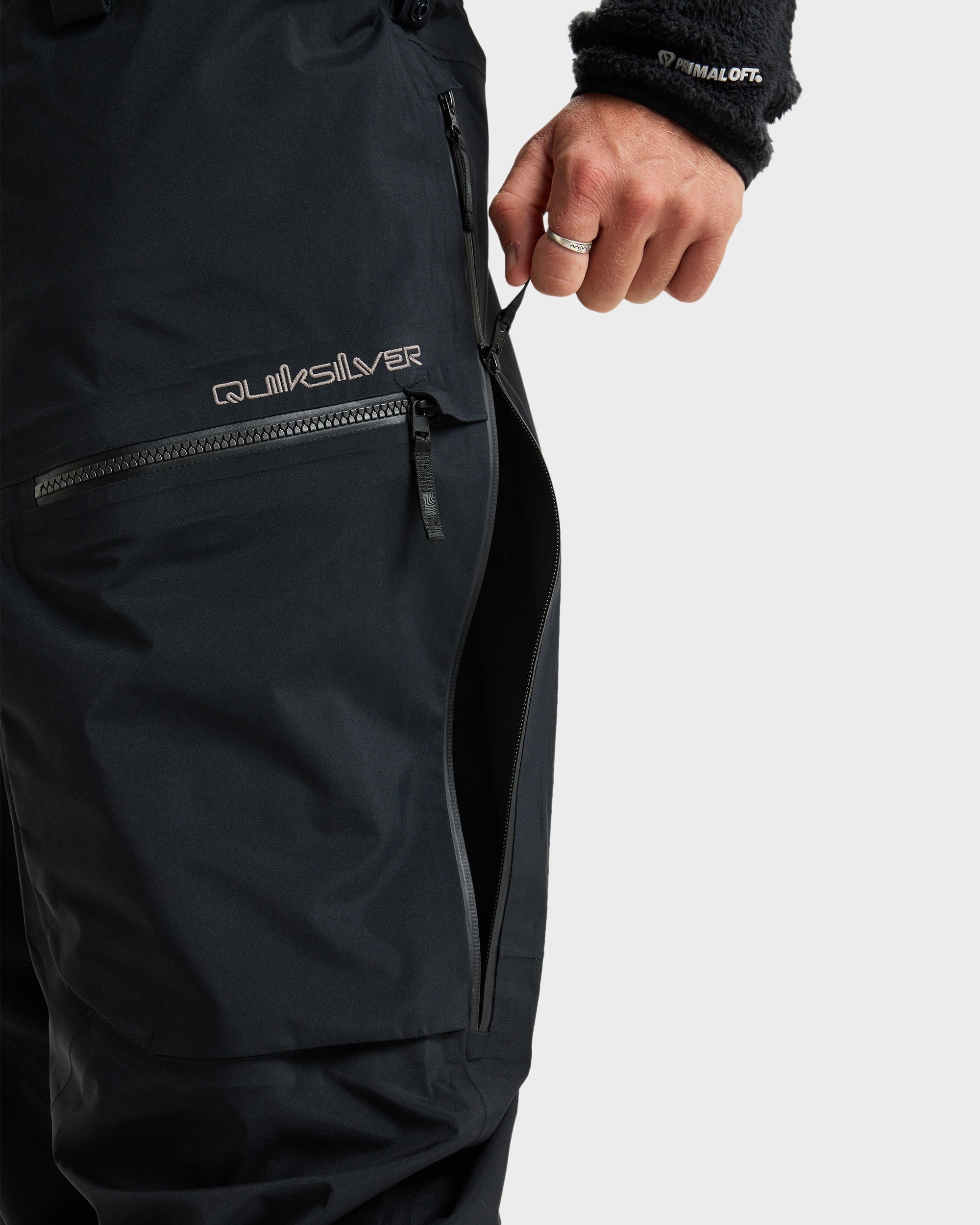 Mens Highline Pro 3L Gore-Tex Bib Snow Pants – Quiksilver