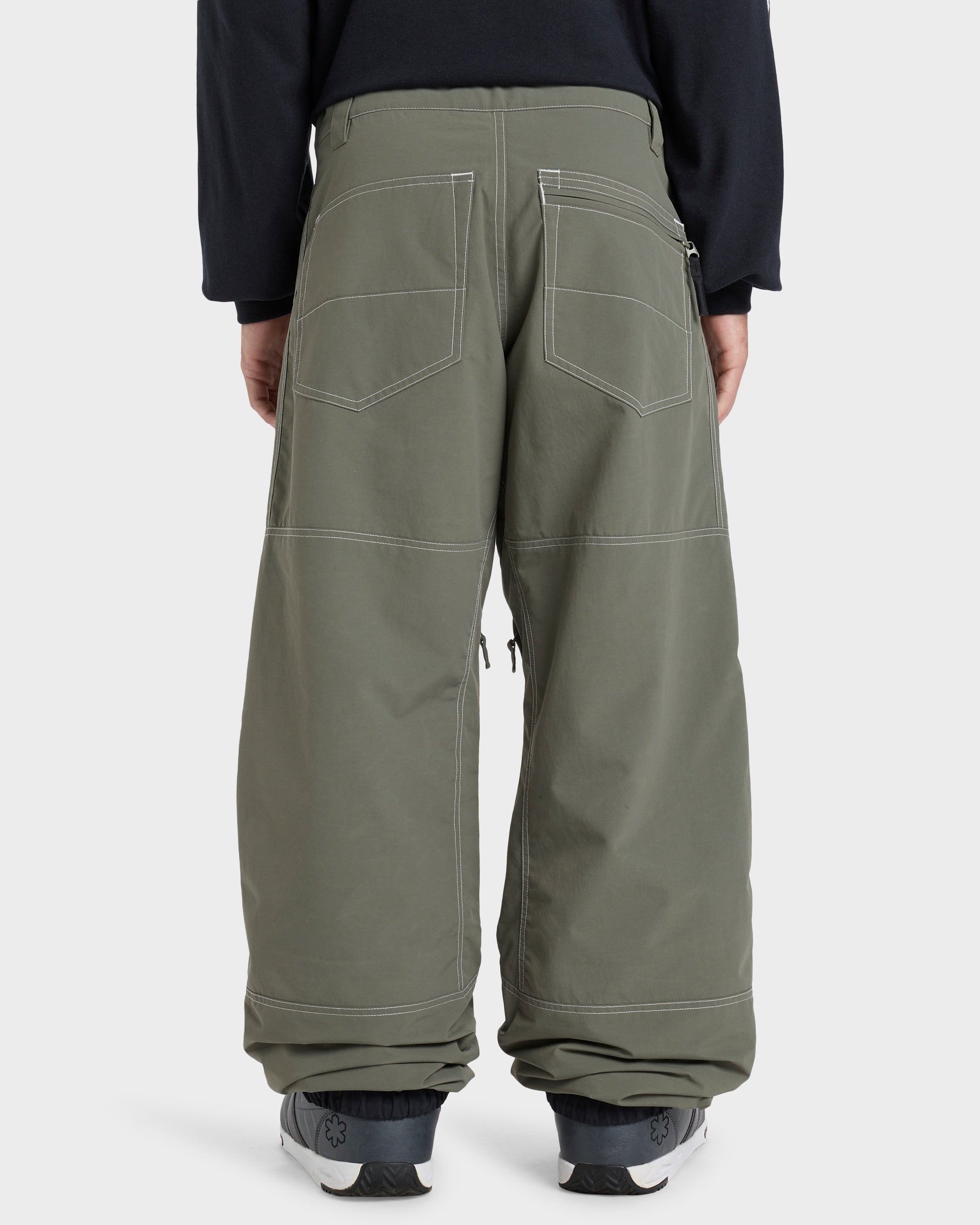 Mens Live Wire Snow Pants – Dusty Olive – Quiksilver AU