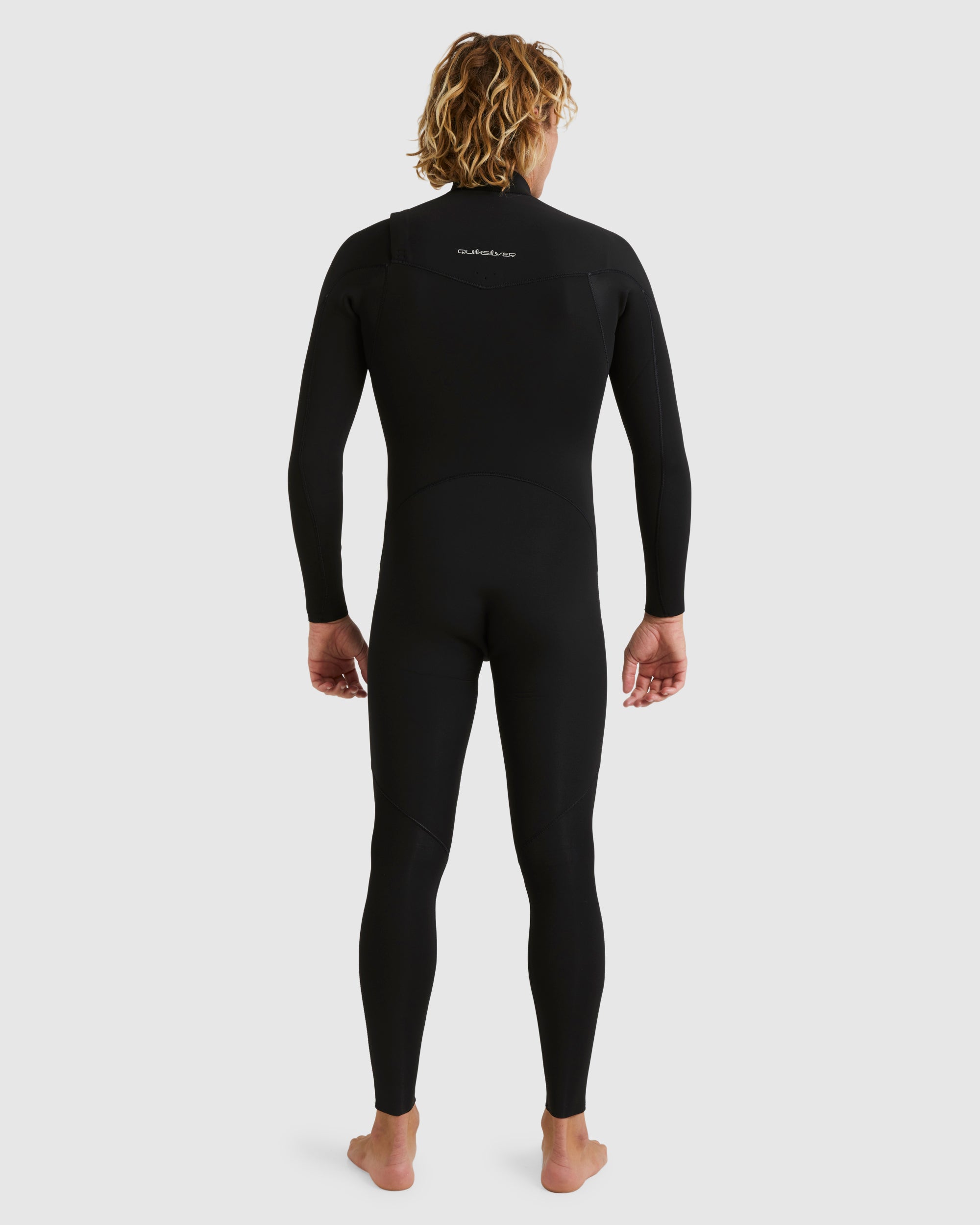 Mens 3/2mm Everyday Sessions Chest Zip Wetsuit – Black – Quiksilver AU