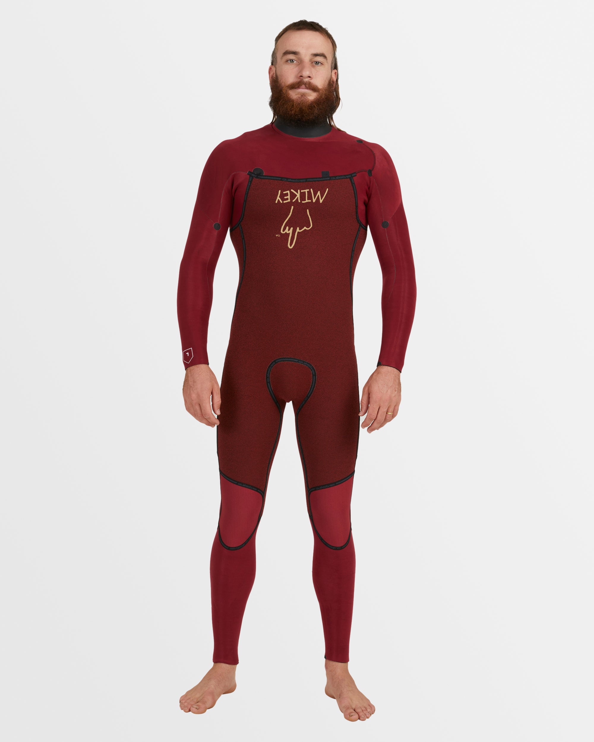 Mens 4/3mm Mikey Wright Everyday Sessions Chest Zip Wetsuit