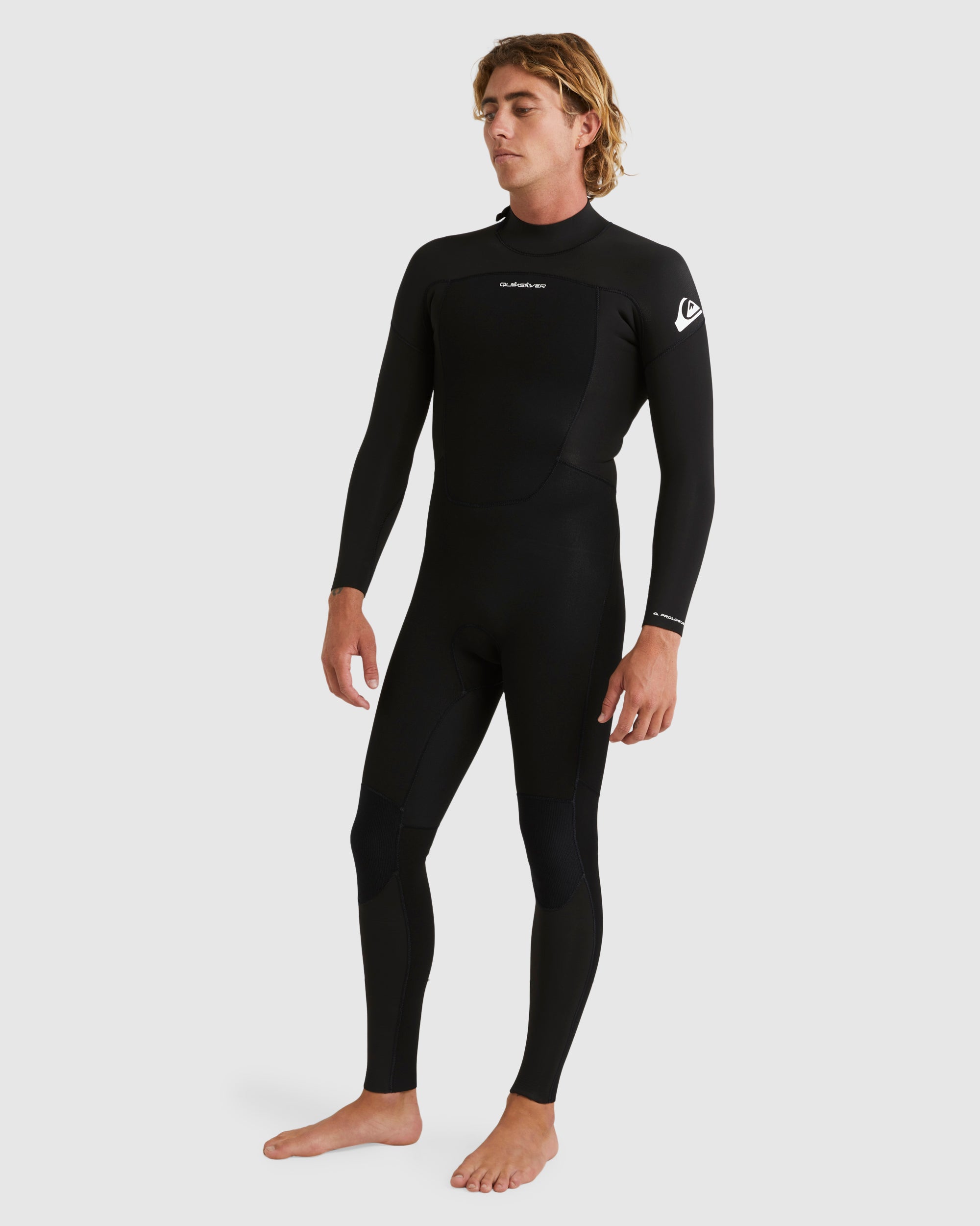 Quiksilver Prologue 3:2 ウェットスーツ 14B 160㎝ Mens 3/2mm Prologue Back Zip Wetsuit – Black – Quiksilver AU