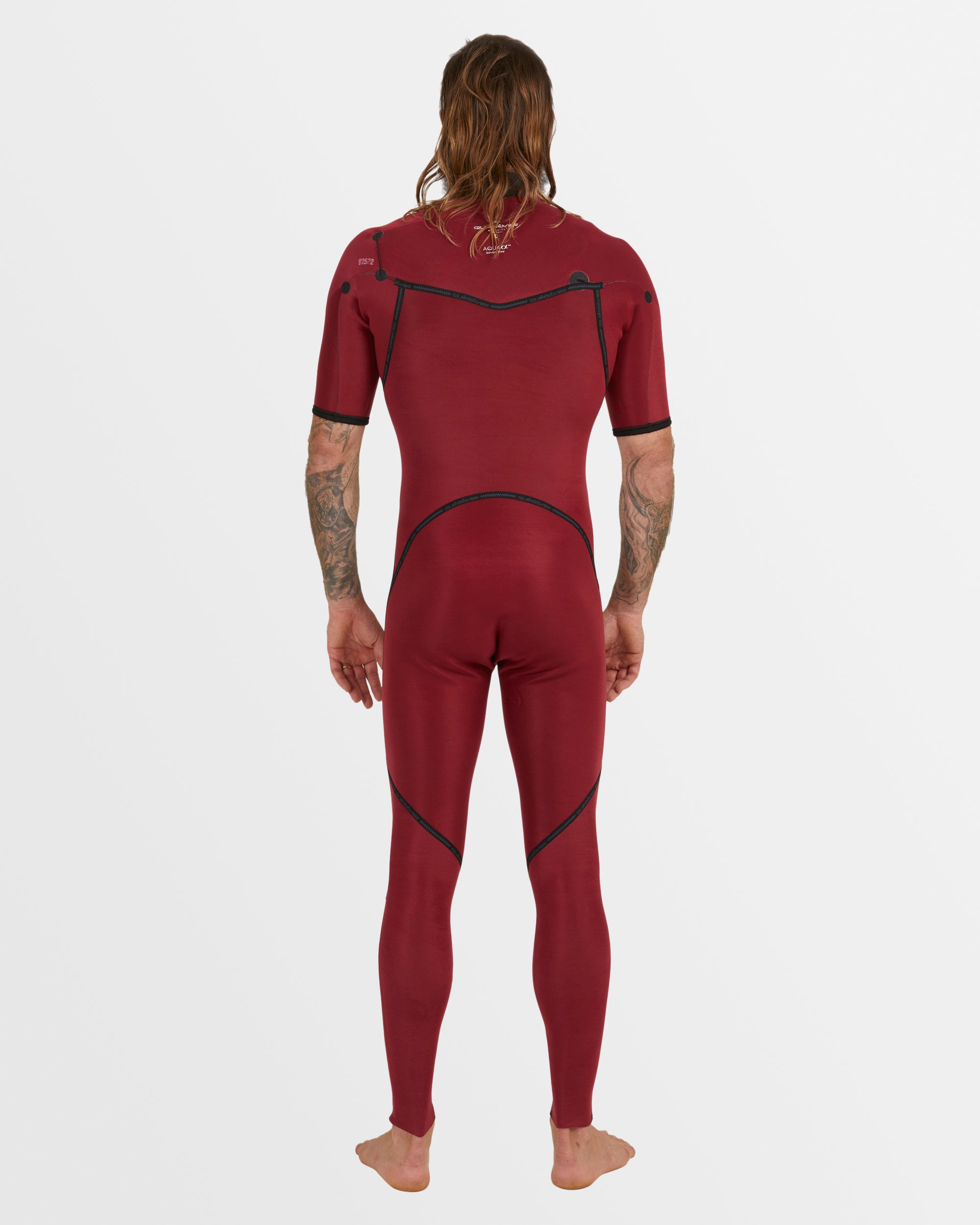 Mens 2/2mm Everyday Sessions Short Sleeve Chest Zip Springsuit