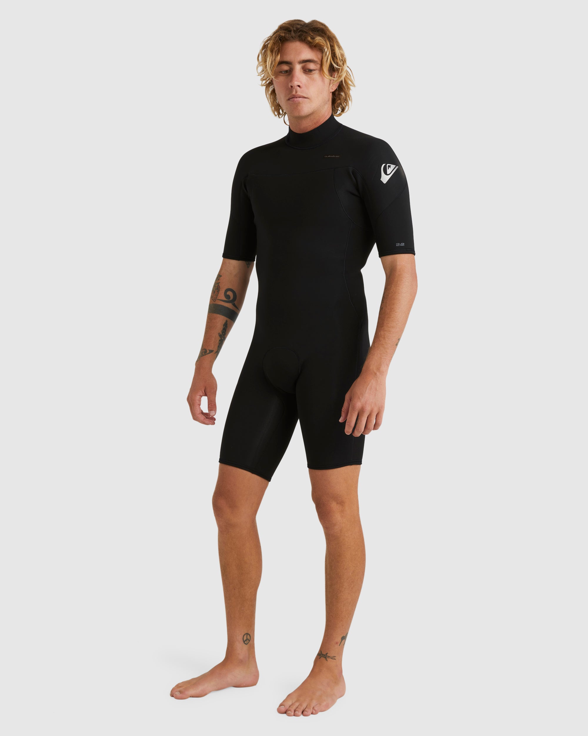 Mens 2/2mm Everyday Sessions Short Sleeve Back Zip