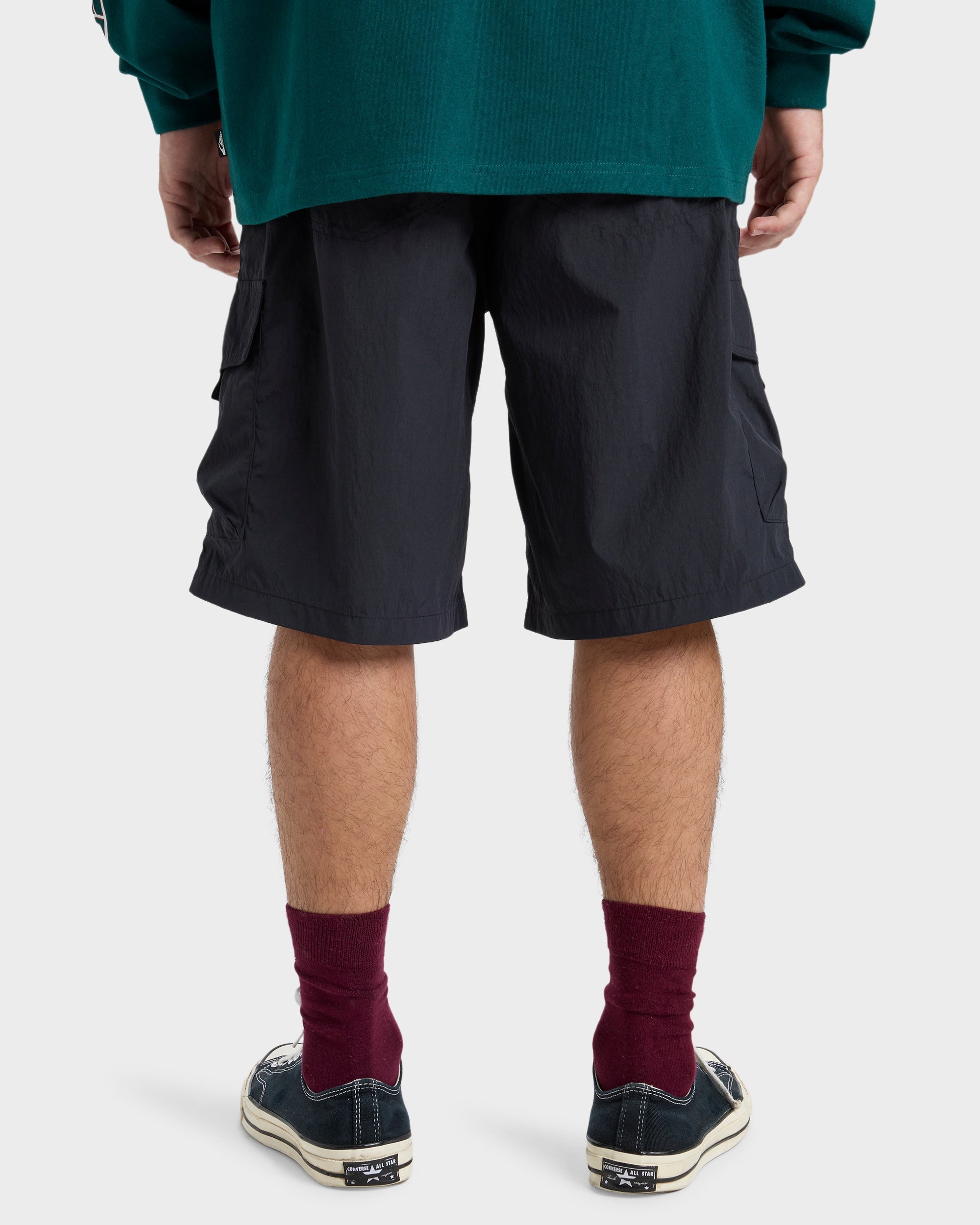 Mens Mercury Cargo 21' Walkshorts – Black – Quiksilver AU