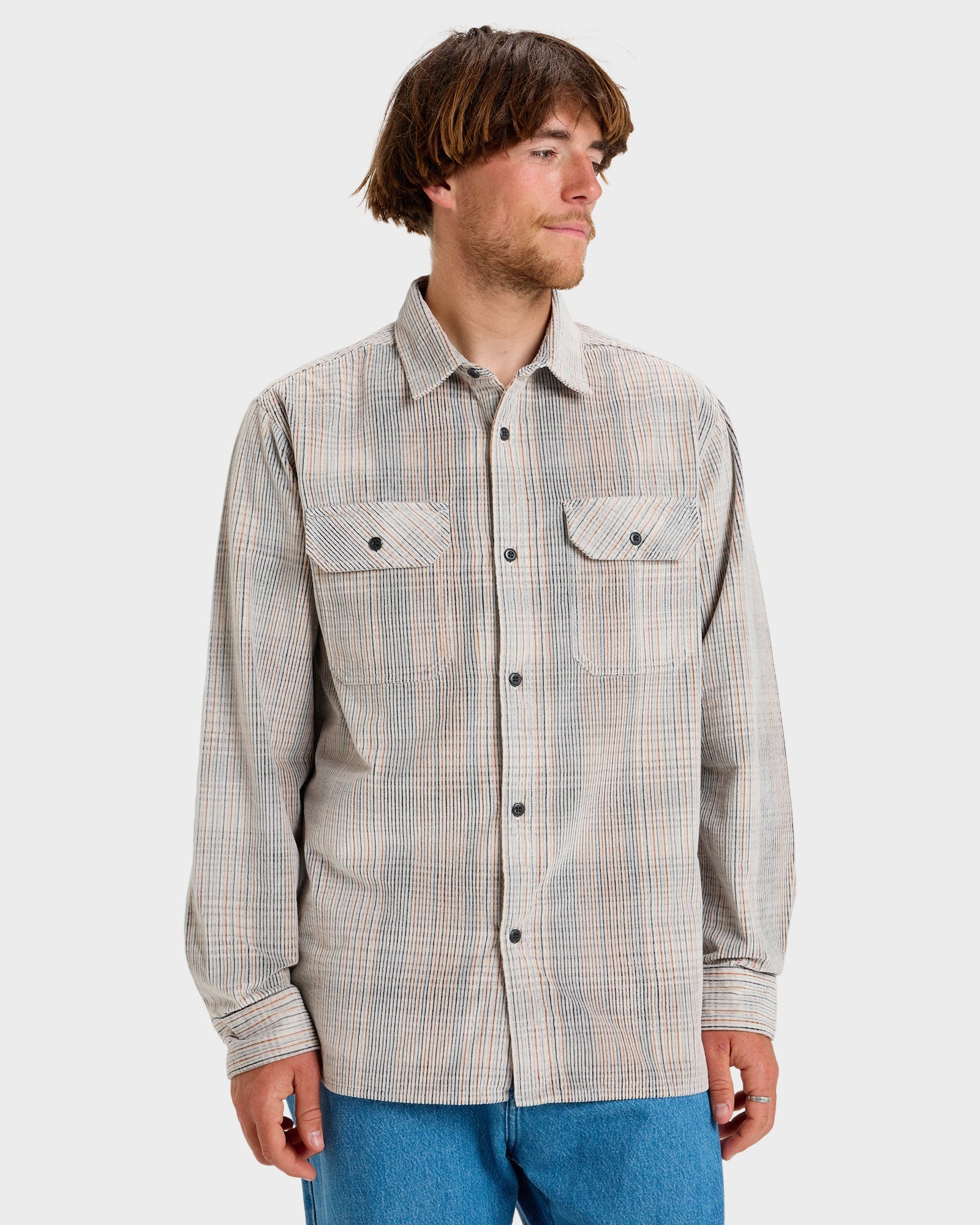 Mens Venture Corduroy Long Sleeve Shirt