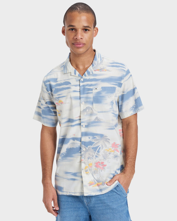Mens Beach Club Short Sleeve Shirt