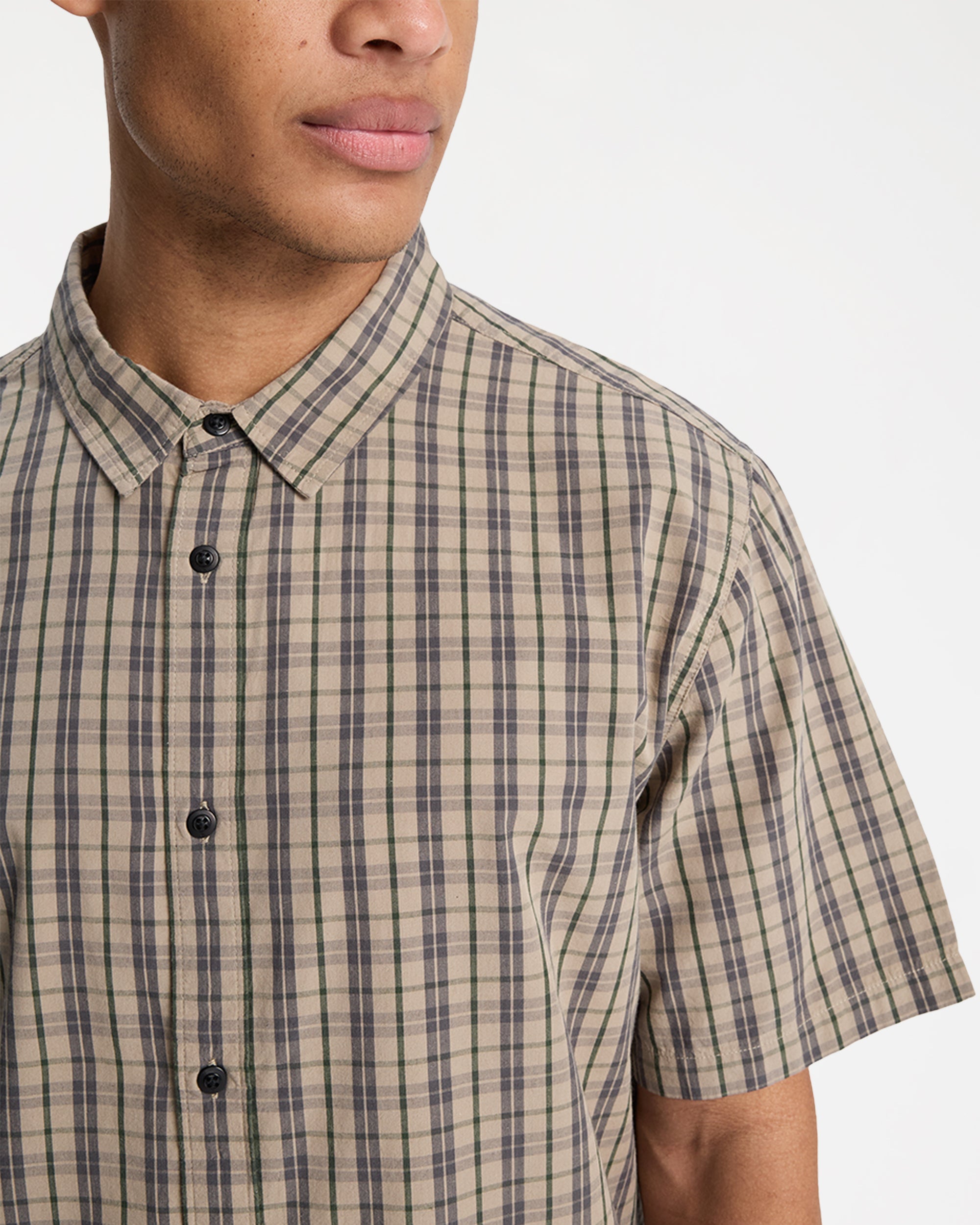 Mens Stonetown Short Sleeve Shirt – Seneca Check Stonetown