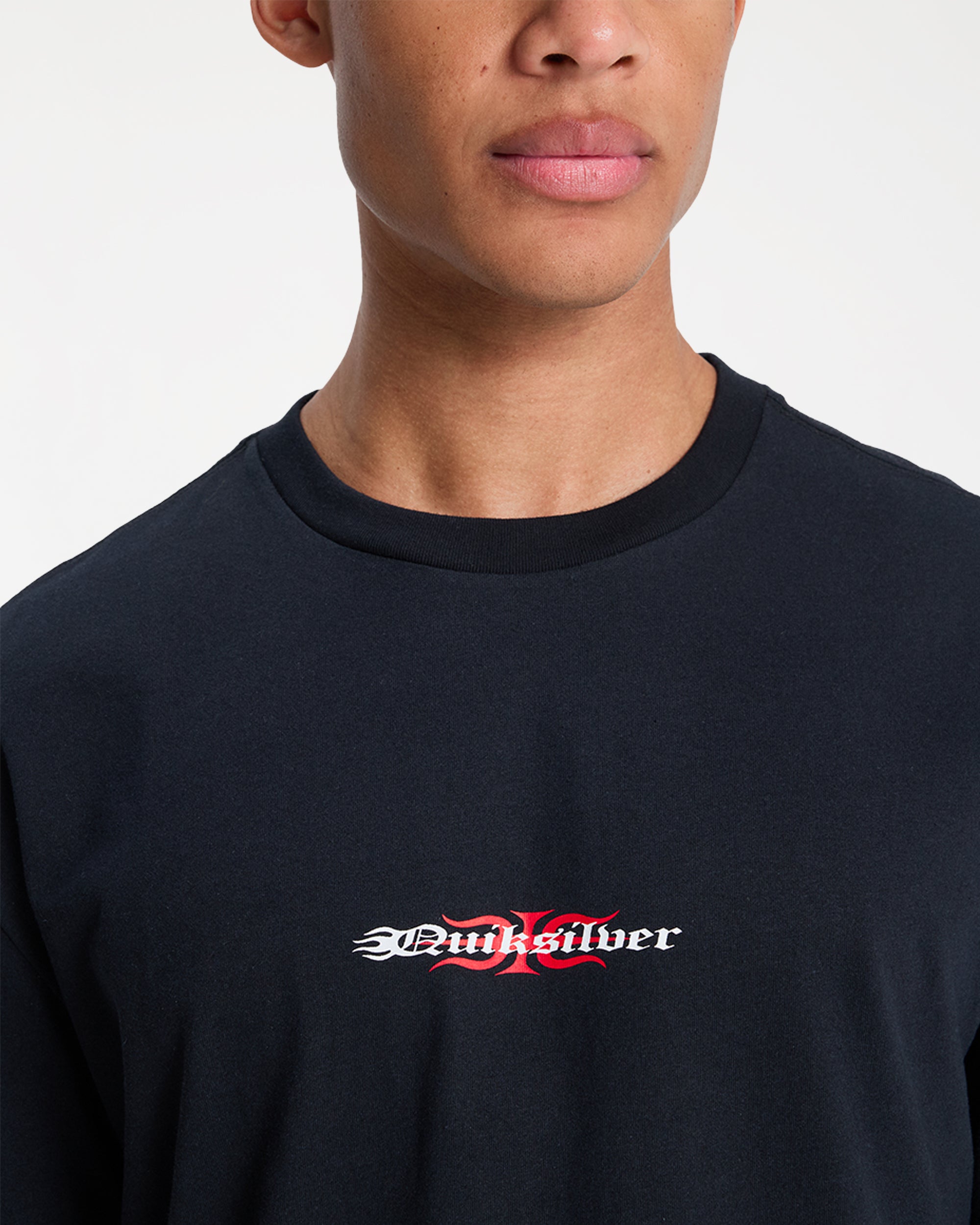 Mens Mercury Burning T-Shirt – Black – Quiksilver AU