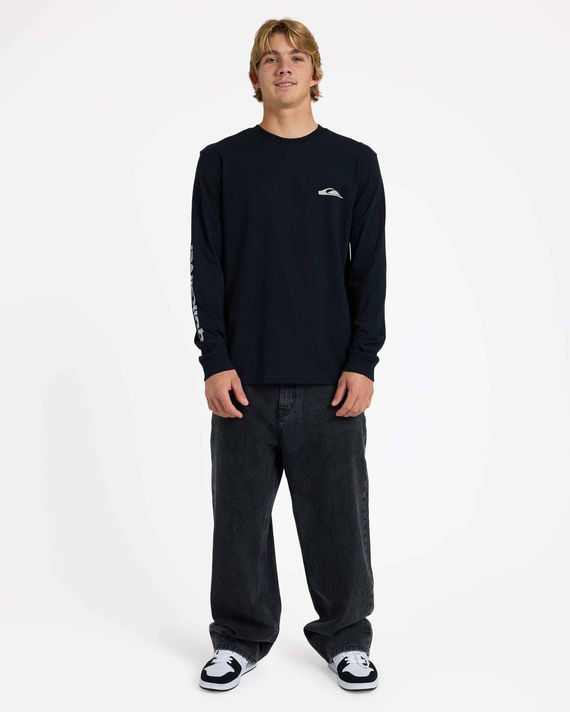Mens Carbon Long Sleeve T-Shirt