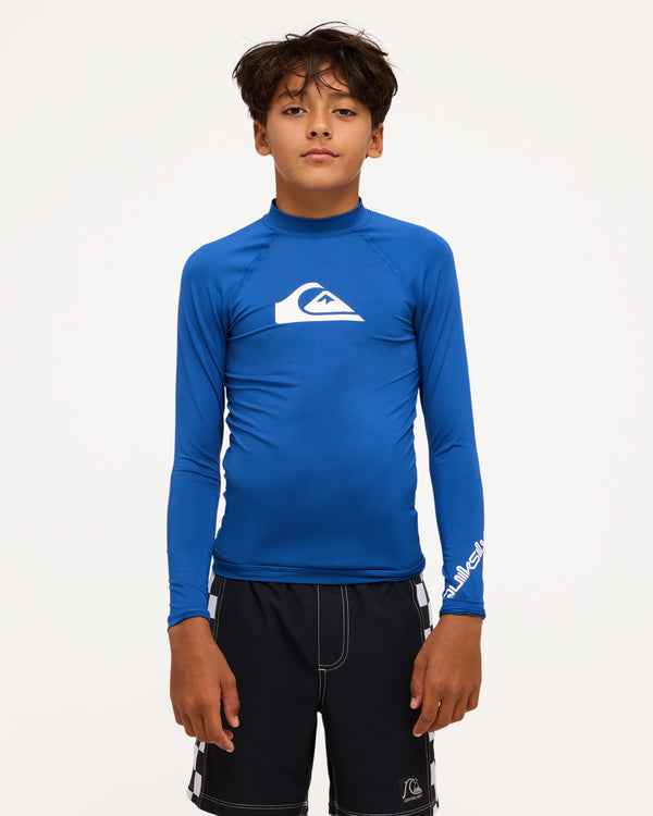 Boys 8-16 All Time Long Sleeve Rash Vest