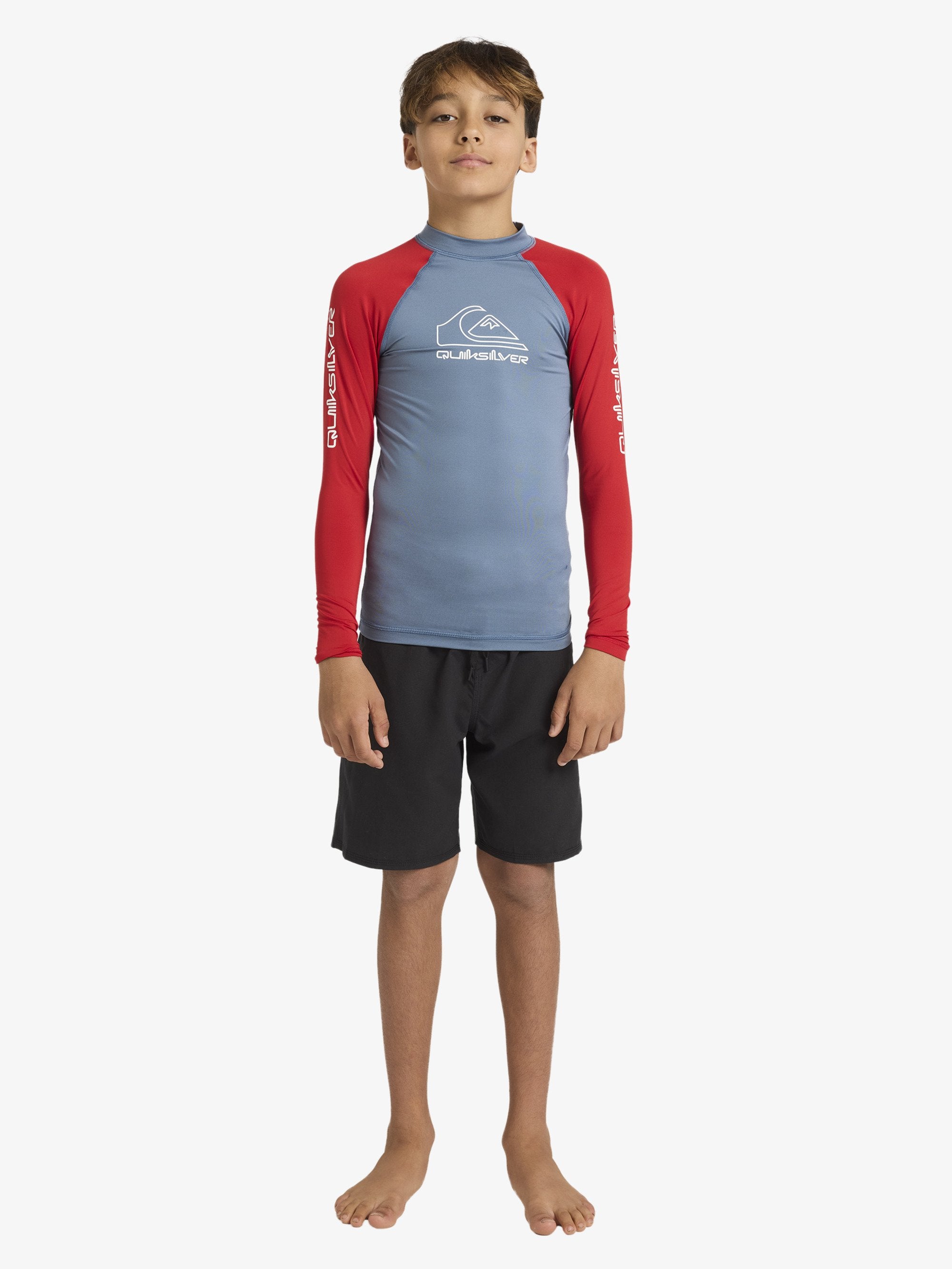 Boys 8-16 On Tour Long Sleeve Rash Vest