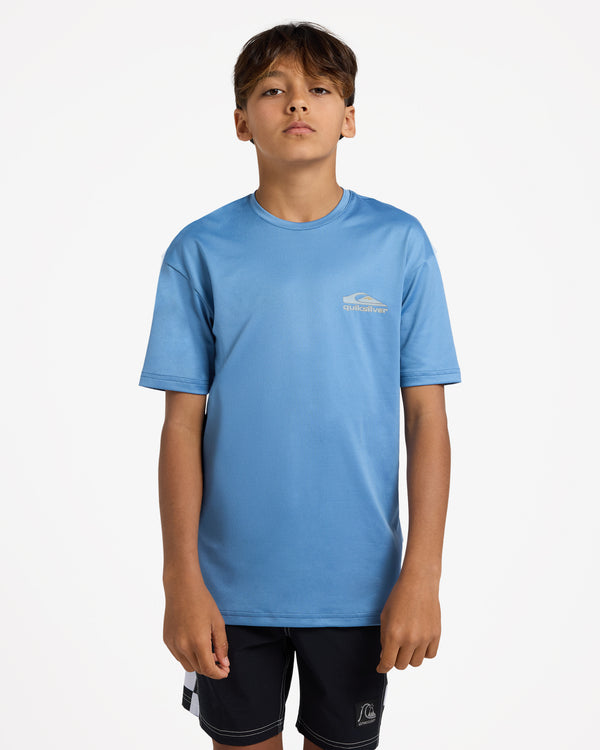 Boys 8-16 Carbon Short Sleeve Rashguard