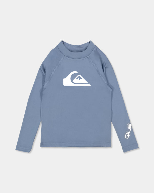 Boys 2-7 All Time Long Sleeve Rash Vest