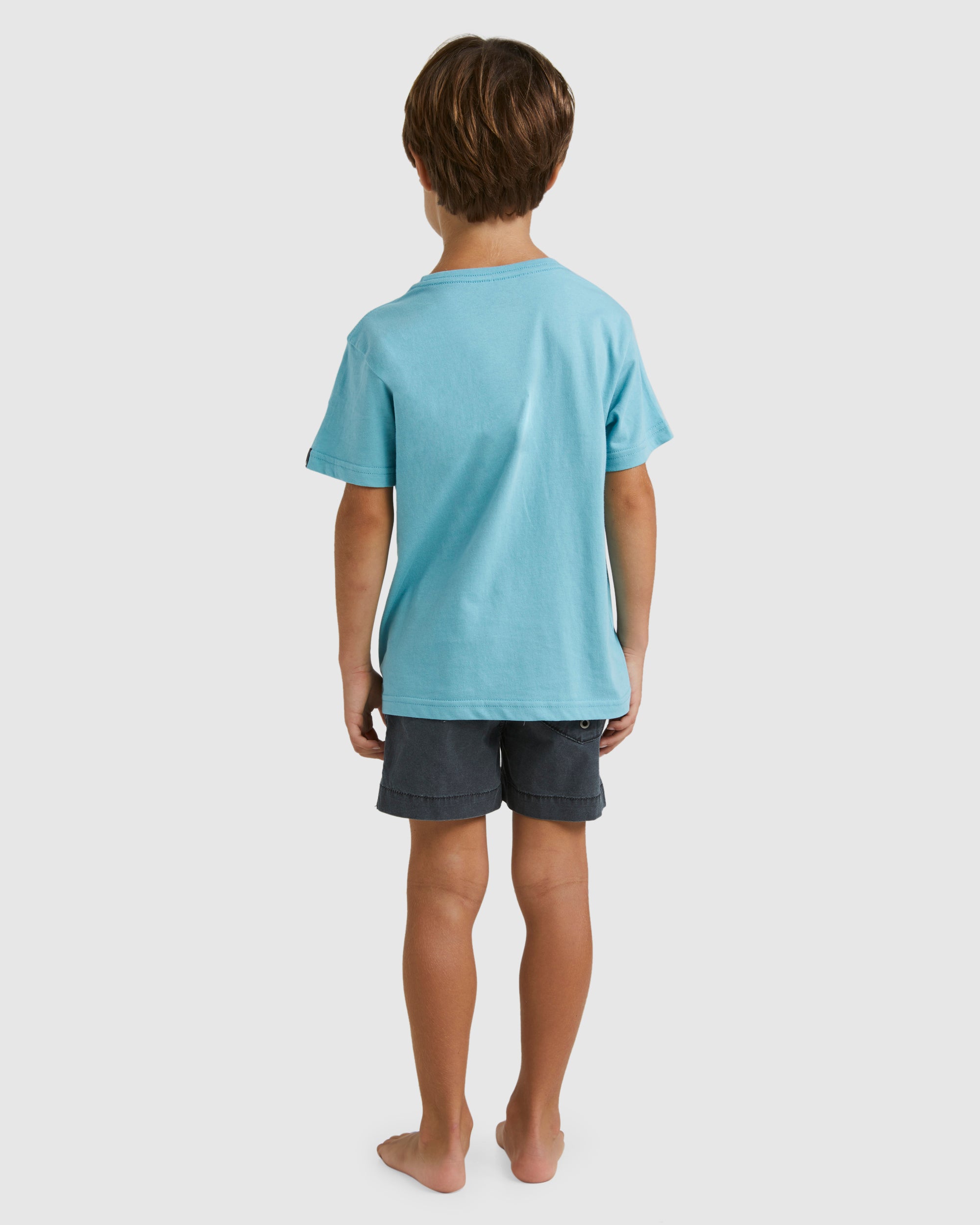 Boys 2-7 Omni Check Turn T-Shirt
