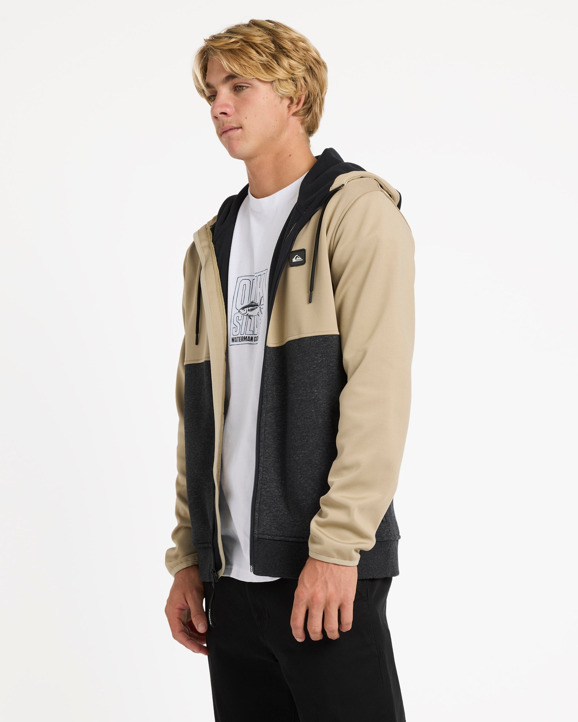 Mens Burnz Zip Up Hoodie