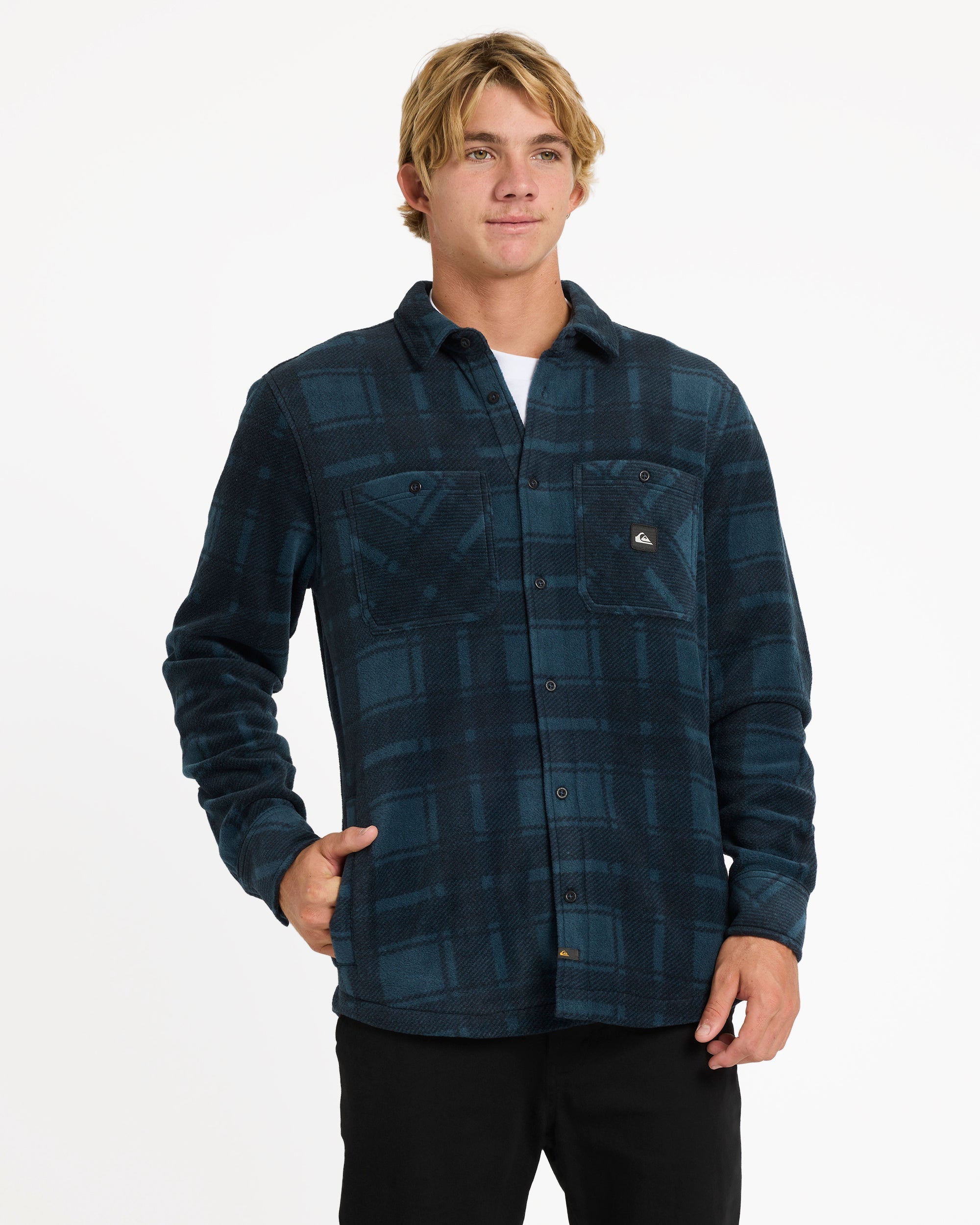 Mens North Sea Expedition III Long Sleeve Shirt – Midnight Navy