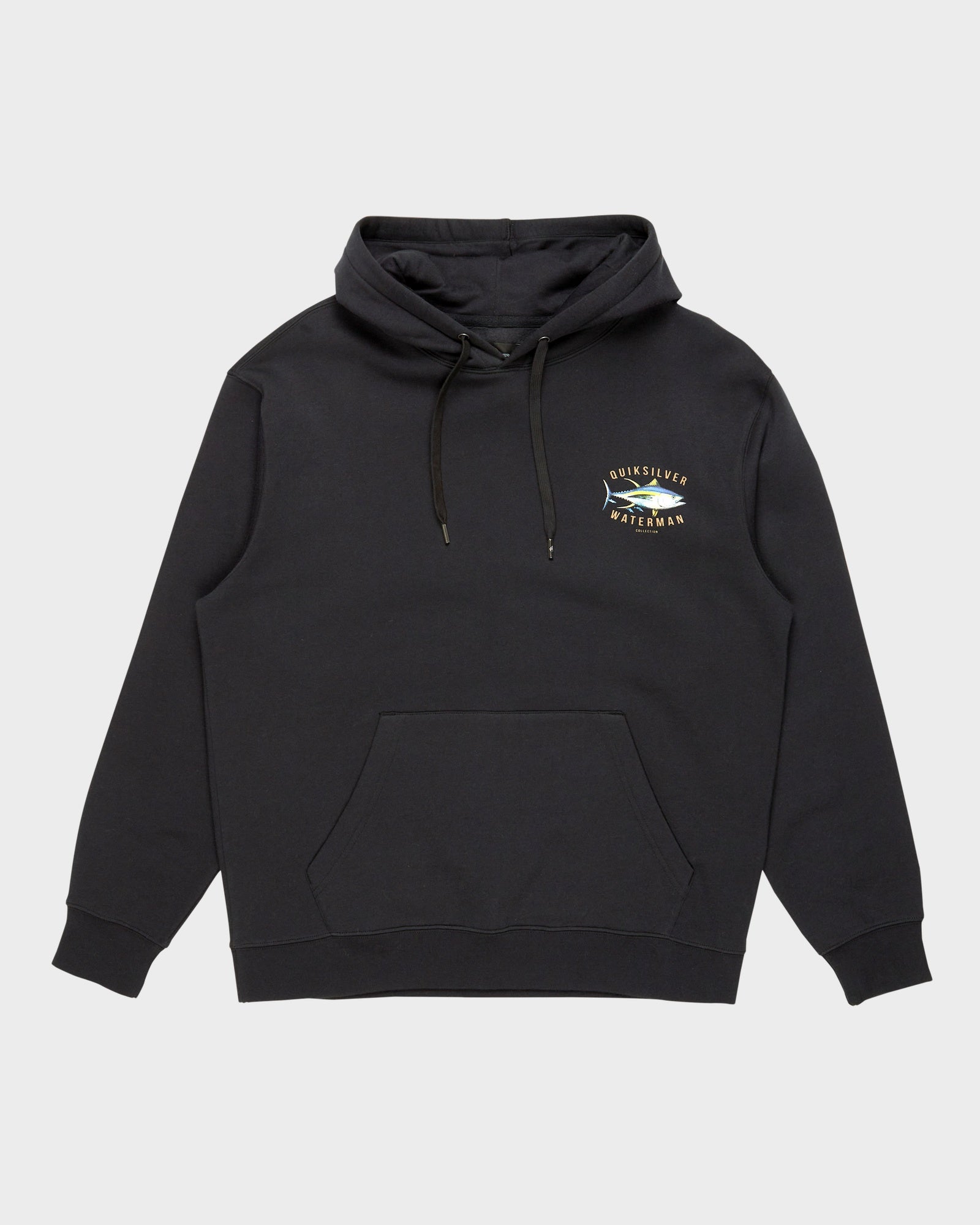 Mens Yellow Fins Pullover Hoodie