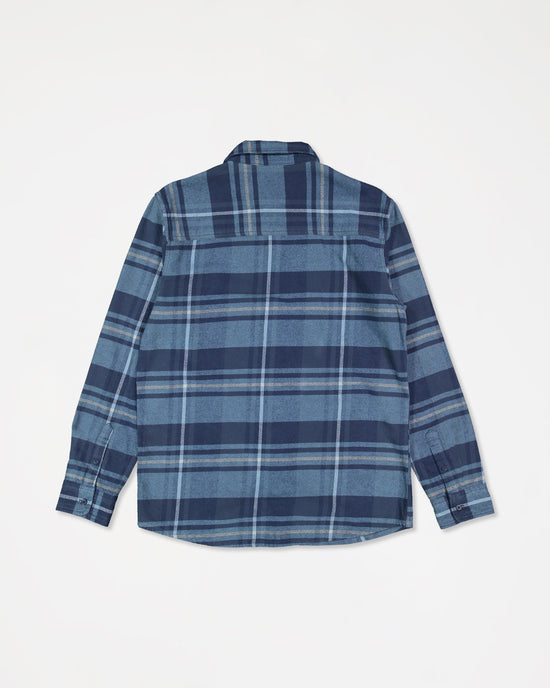Mens Scribe Plaid Long Sleeve Shirt