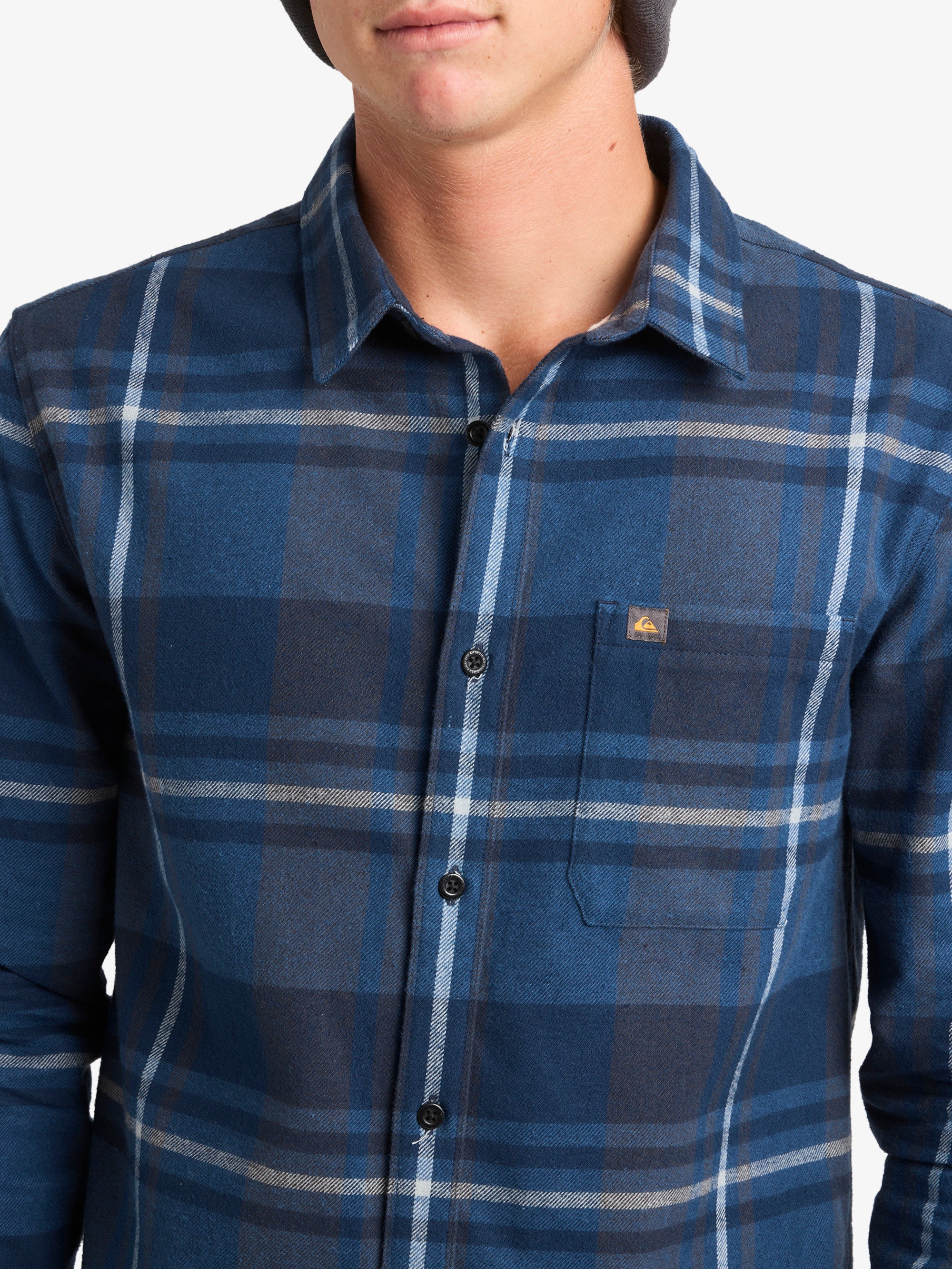 Mens Scribe Plaid Long Sleeve Shirt