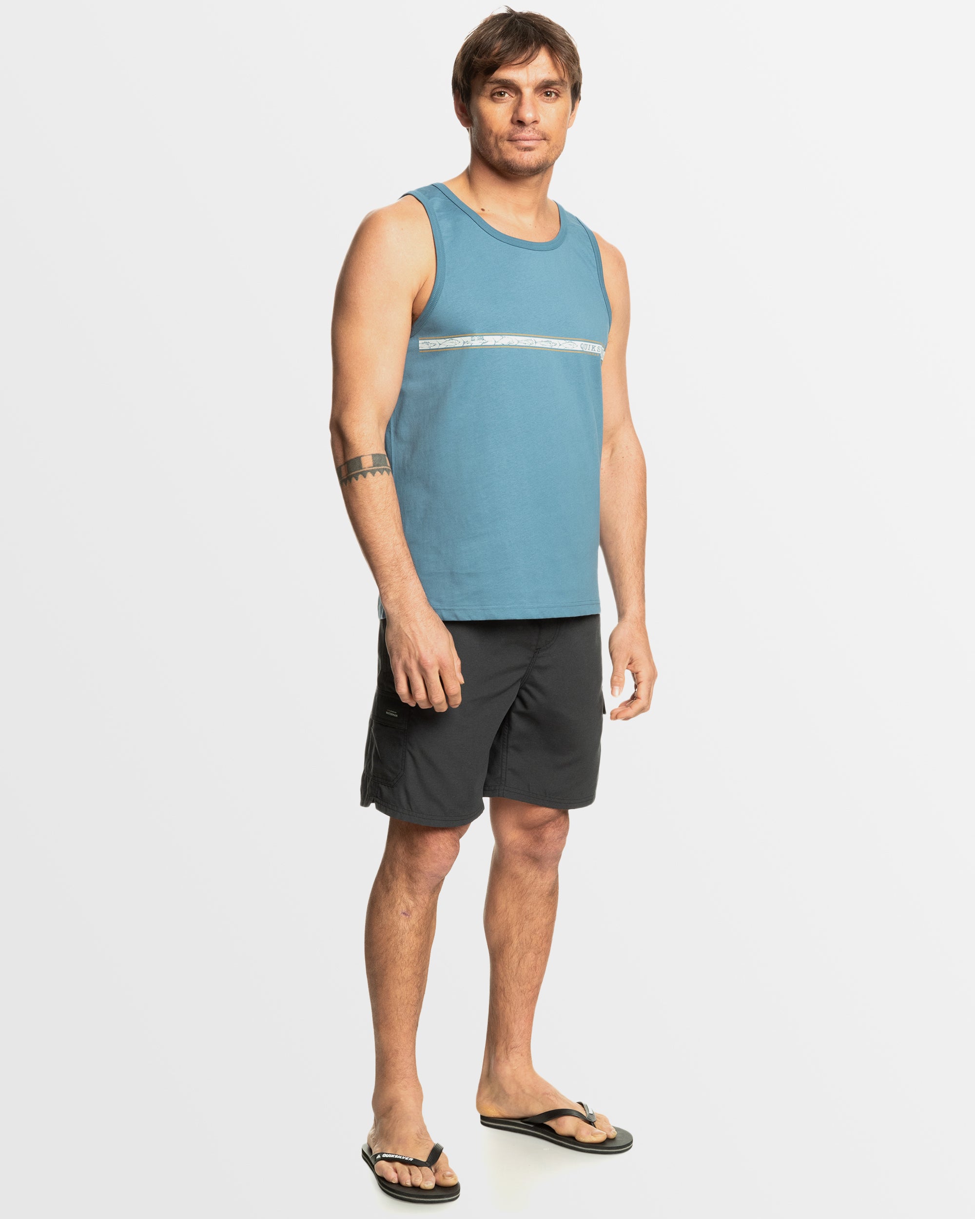 Mens Bait Stripe Tank