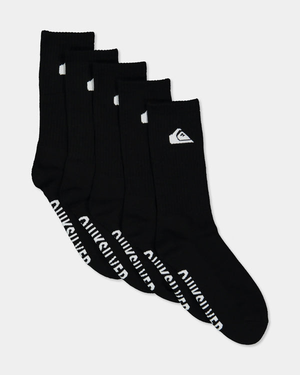 5 Pack Crew Socks
