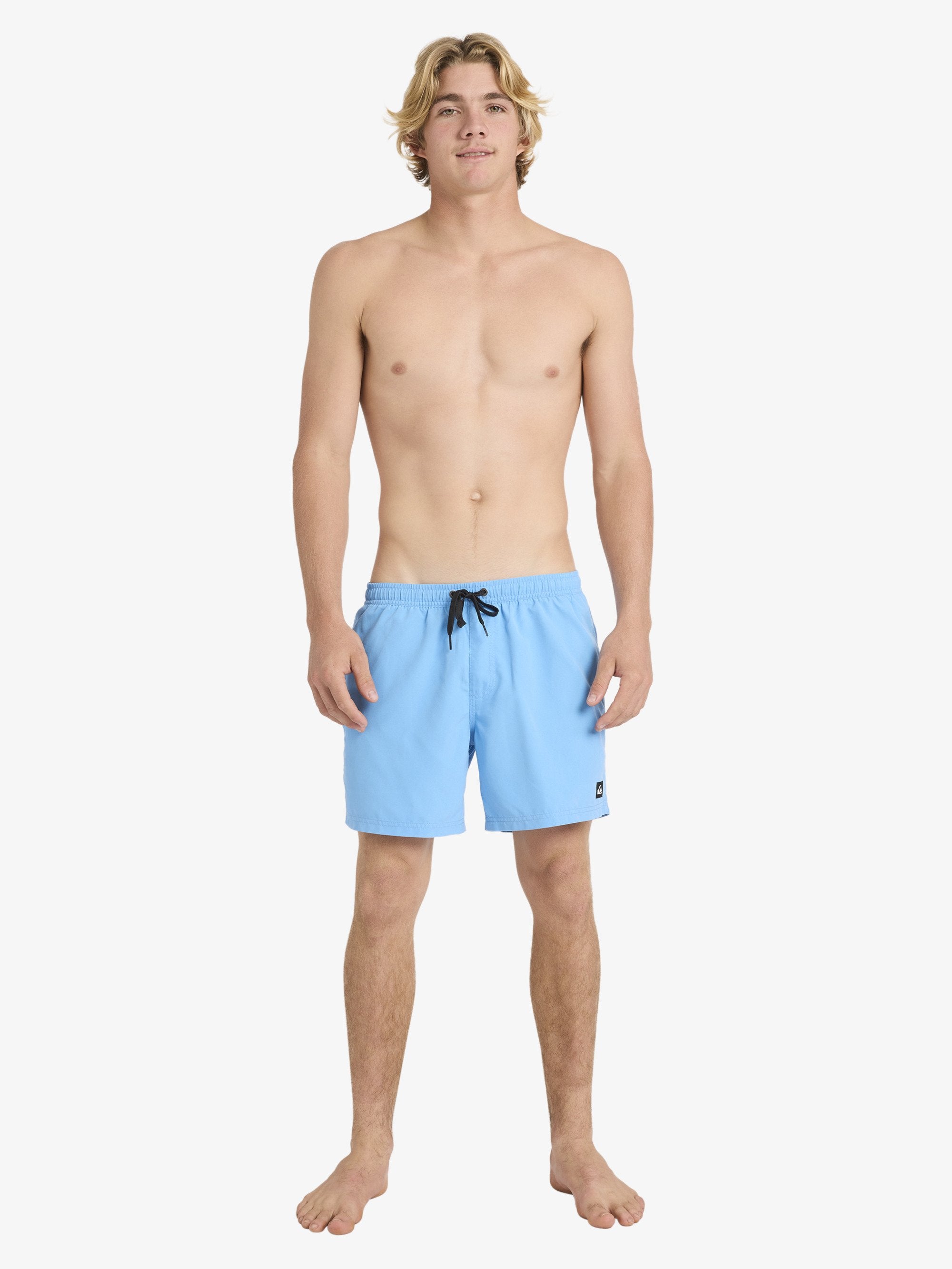 Mens Everyday Solid Volley 15" Swim Shorts