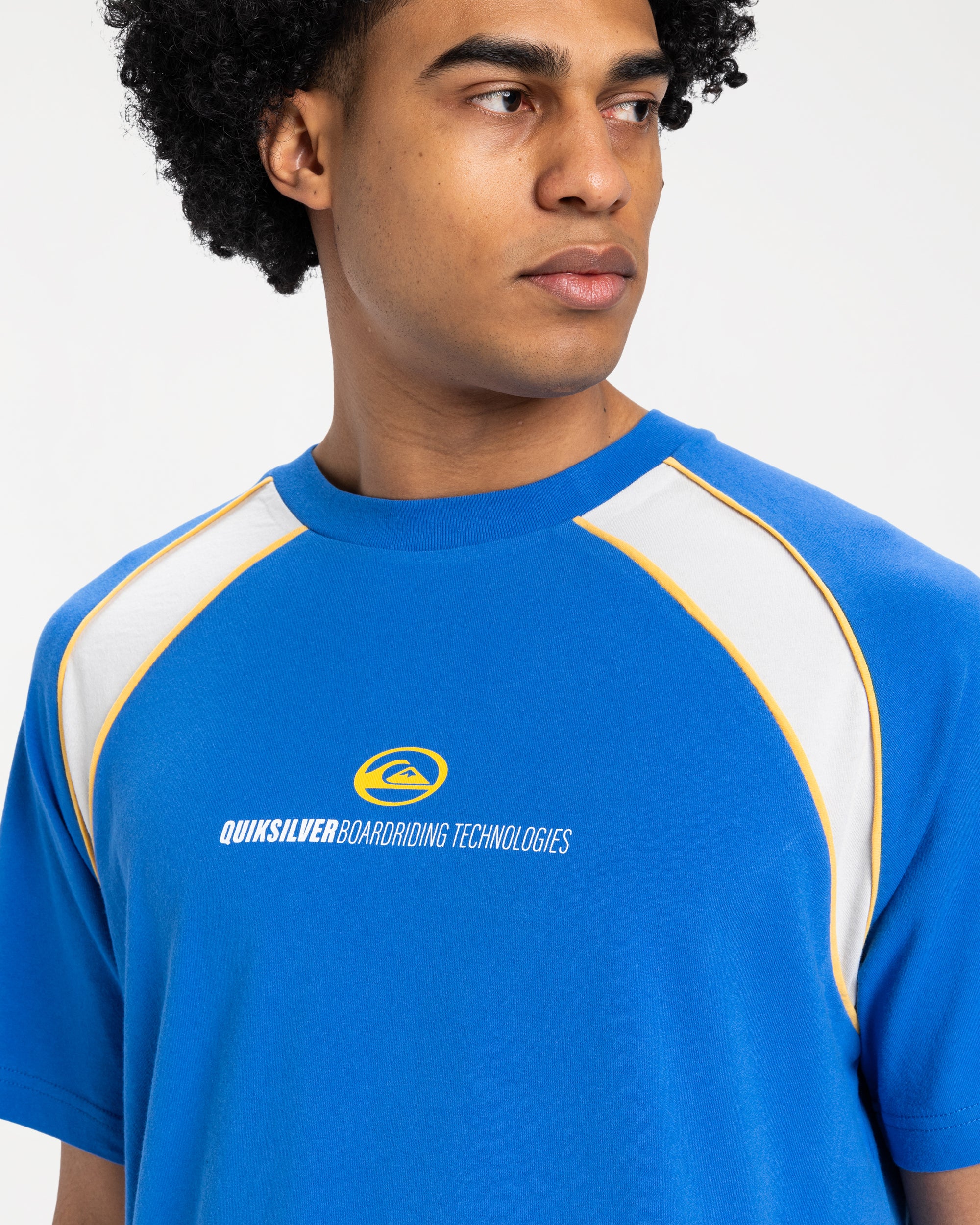 Mens Slash T-Shirt – Nautical Blue – Quiksilver AU