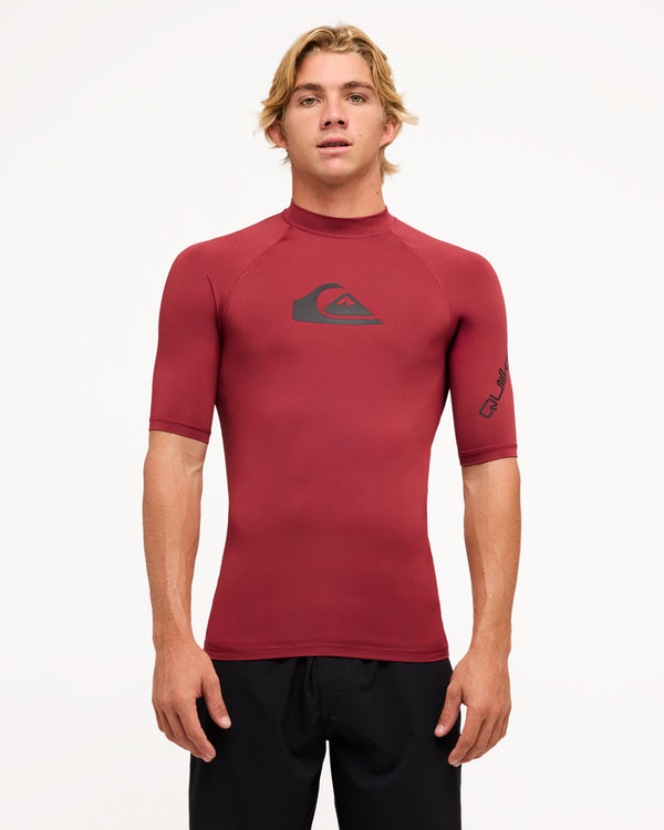 Mens All Time Short Sleeve Rash Vest