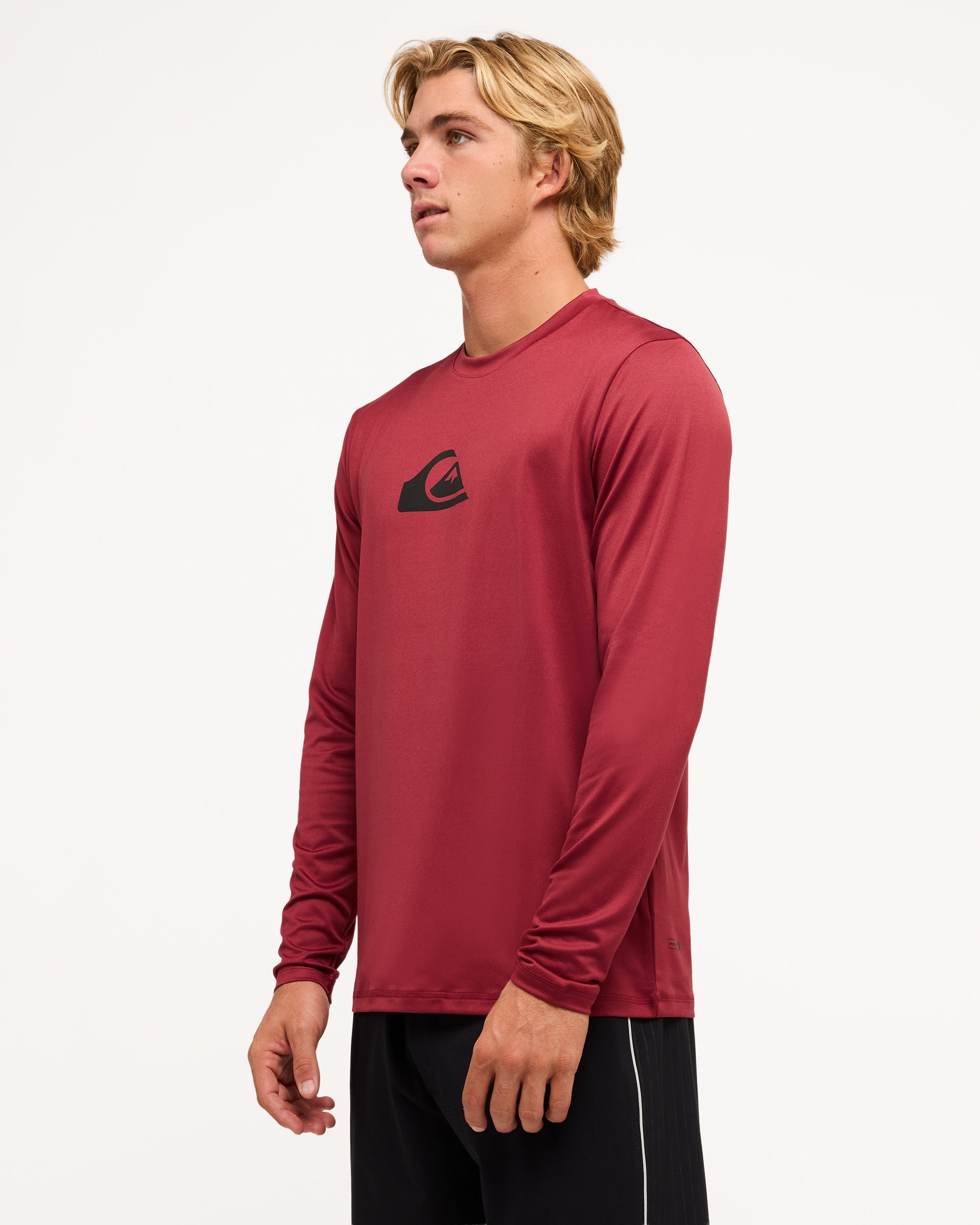 Mens Solid Streak Surf Shirt