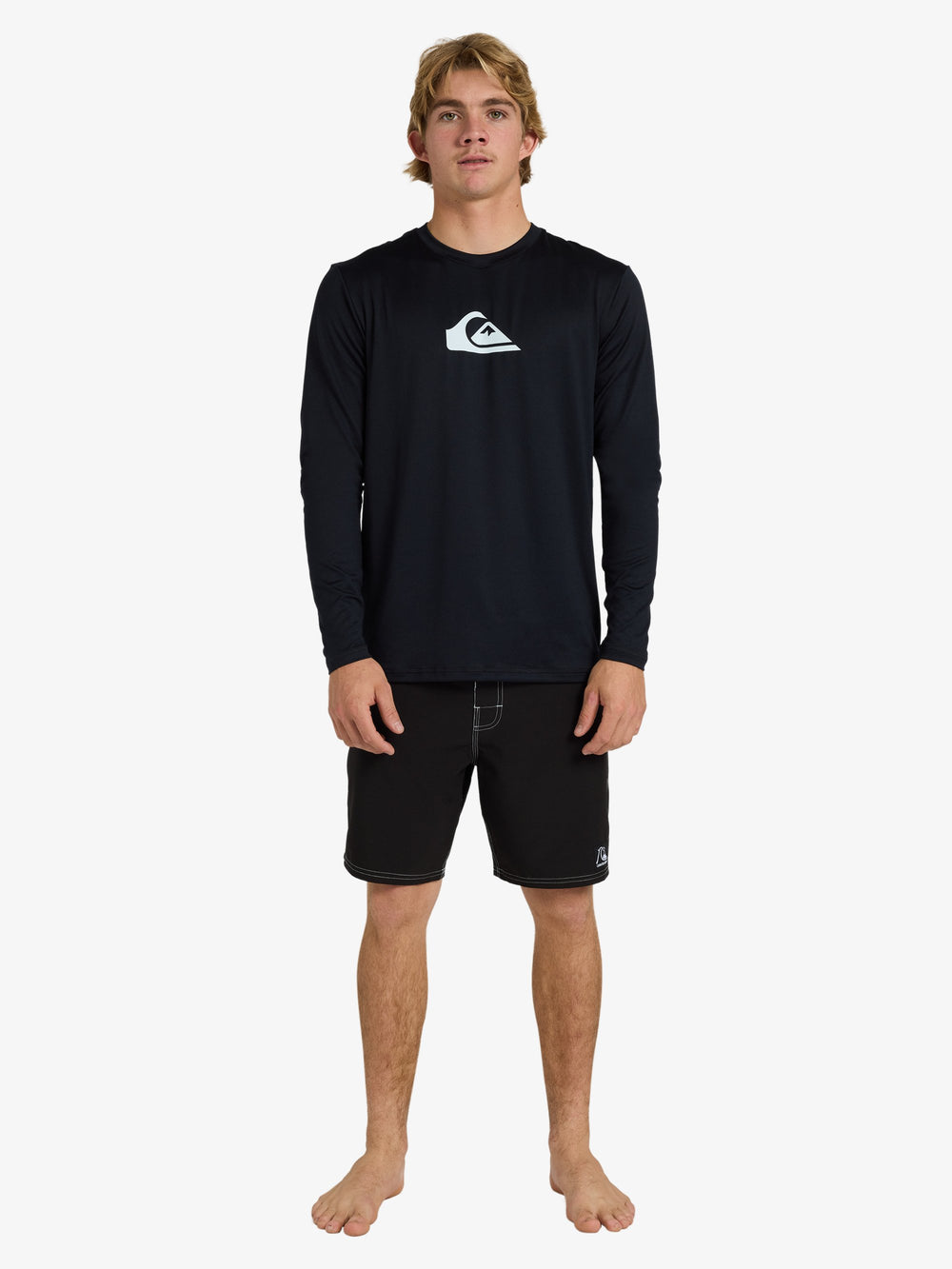 Quiksilver Solid Streak LS Lycra