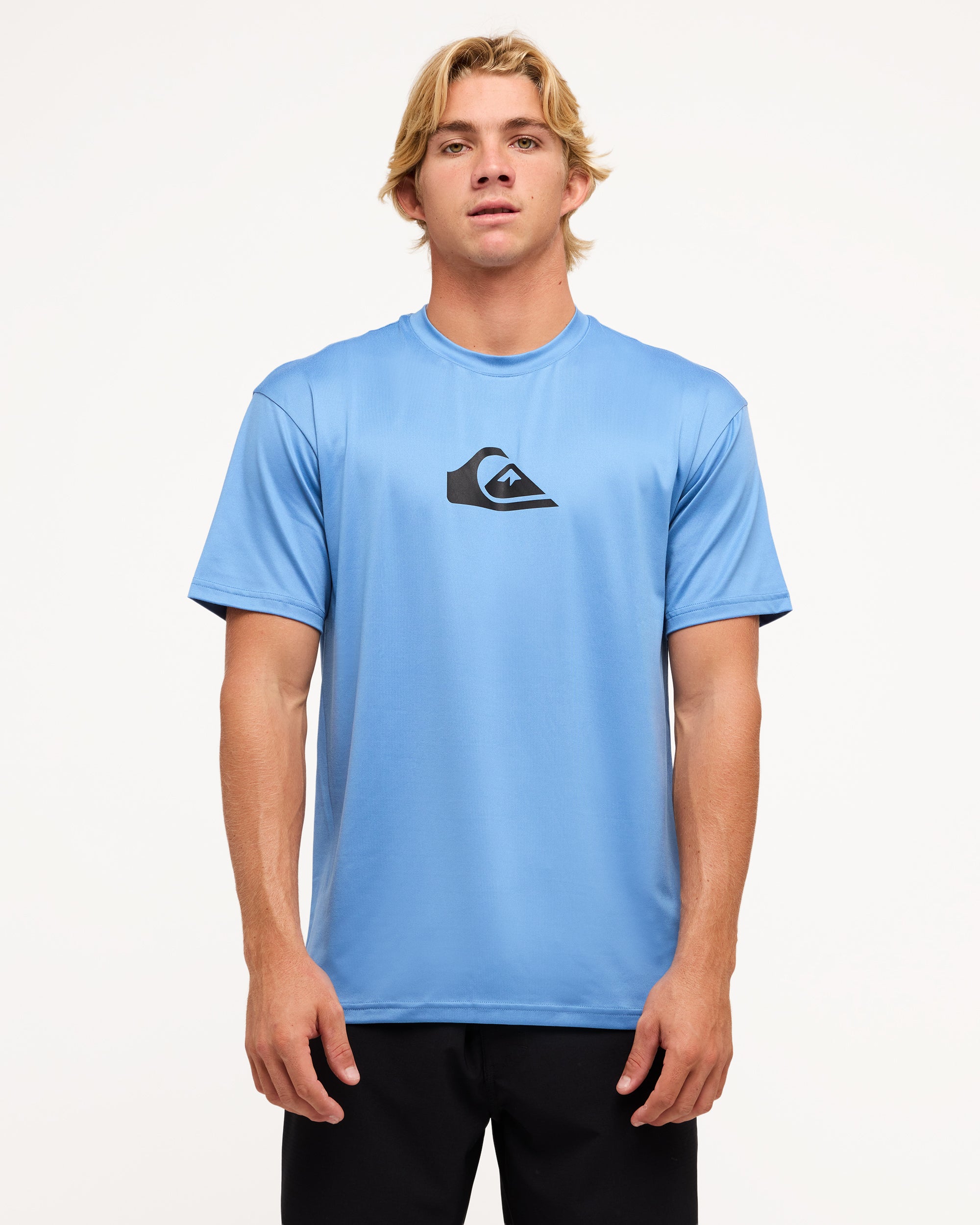 Mens Solid Streak Surf Shirt